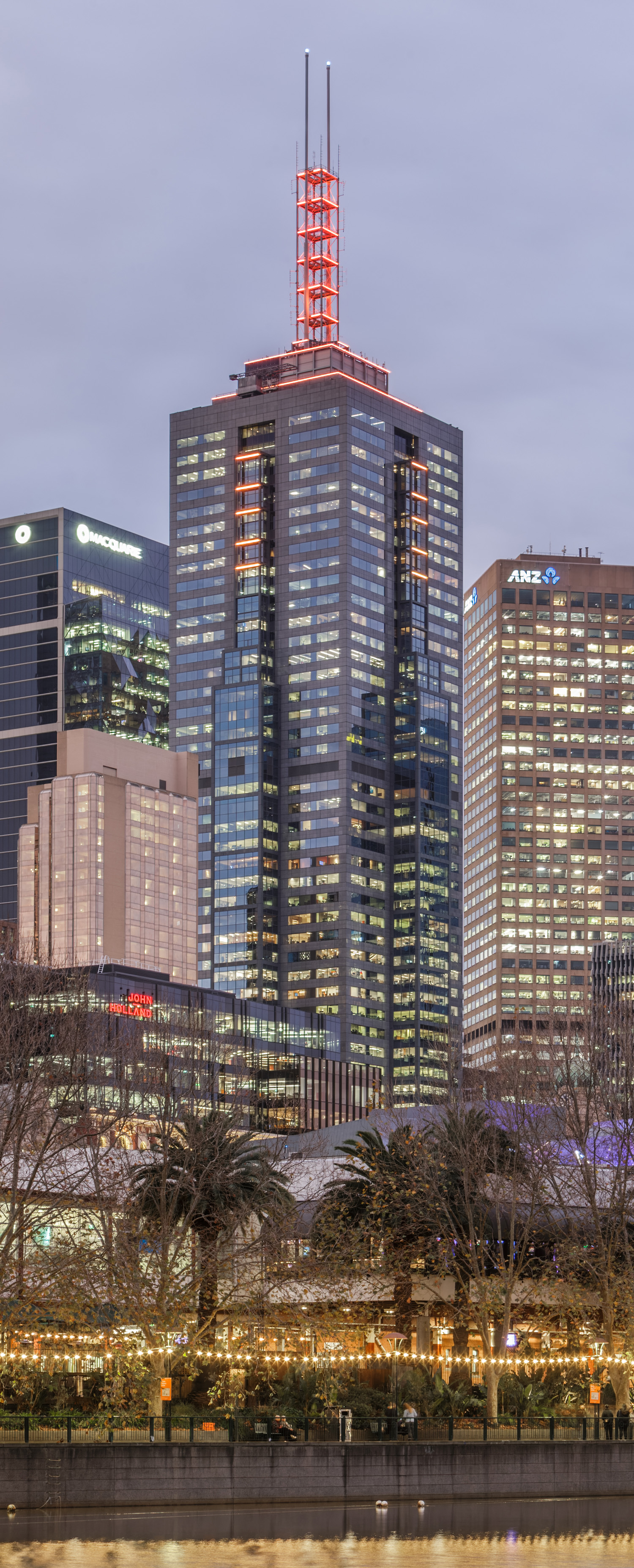 101 Collins Street - View across Yarra River 