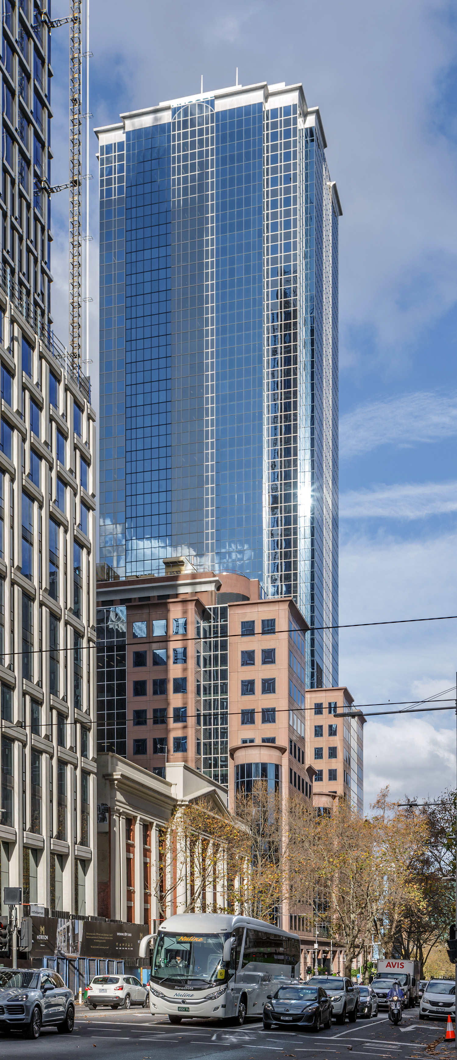 530 Collins Street - View from the northwest 