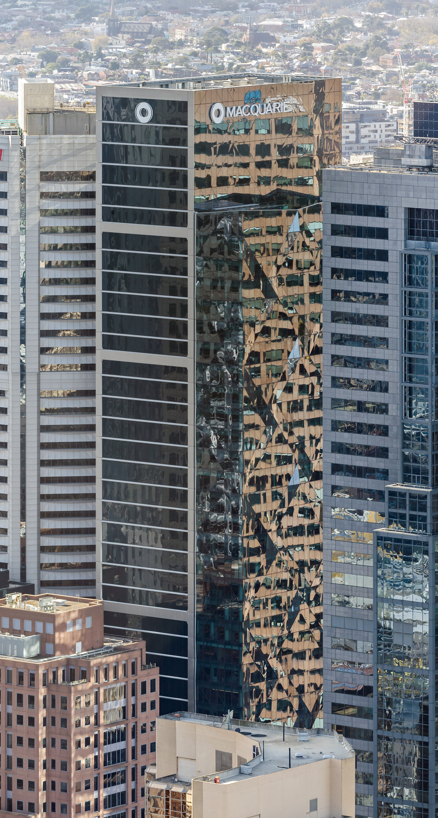 80 Collins South - View from Eureka Tower 
