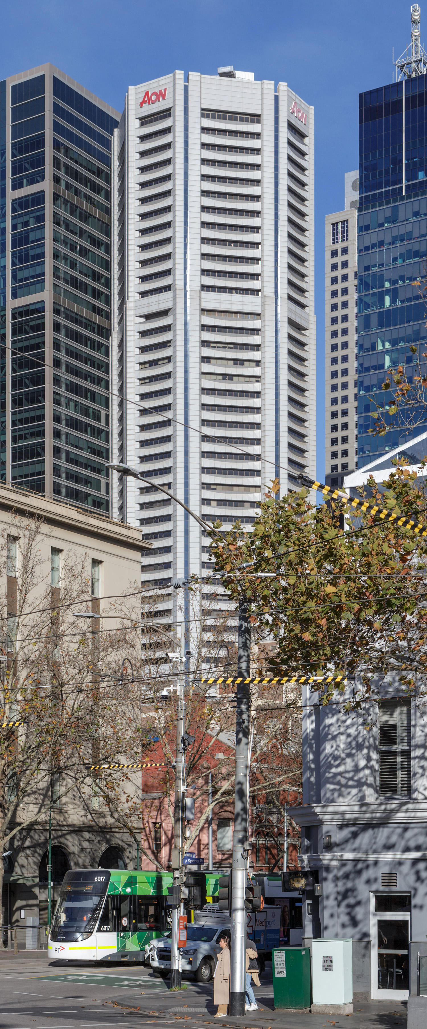 80 Collins Street - View from the northeast 