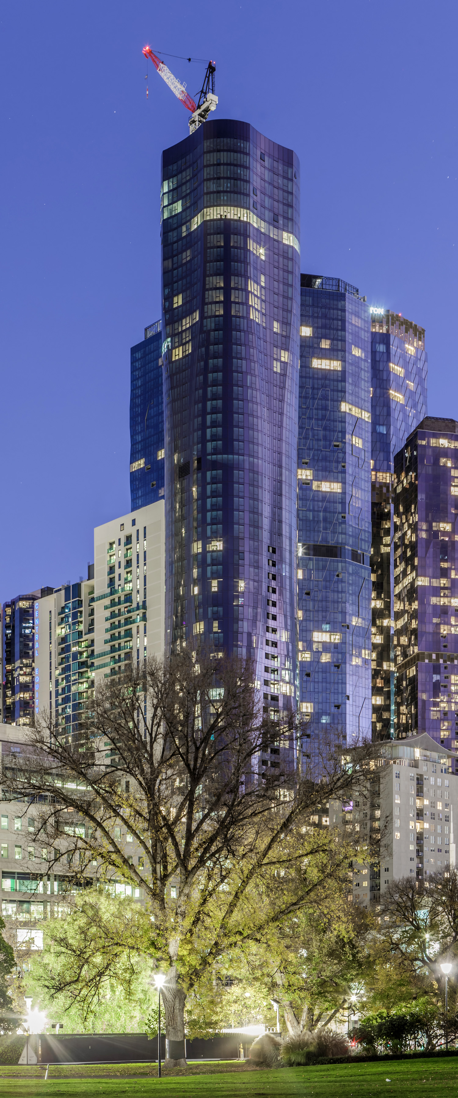 Aspire Melbourne - View from the north 