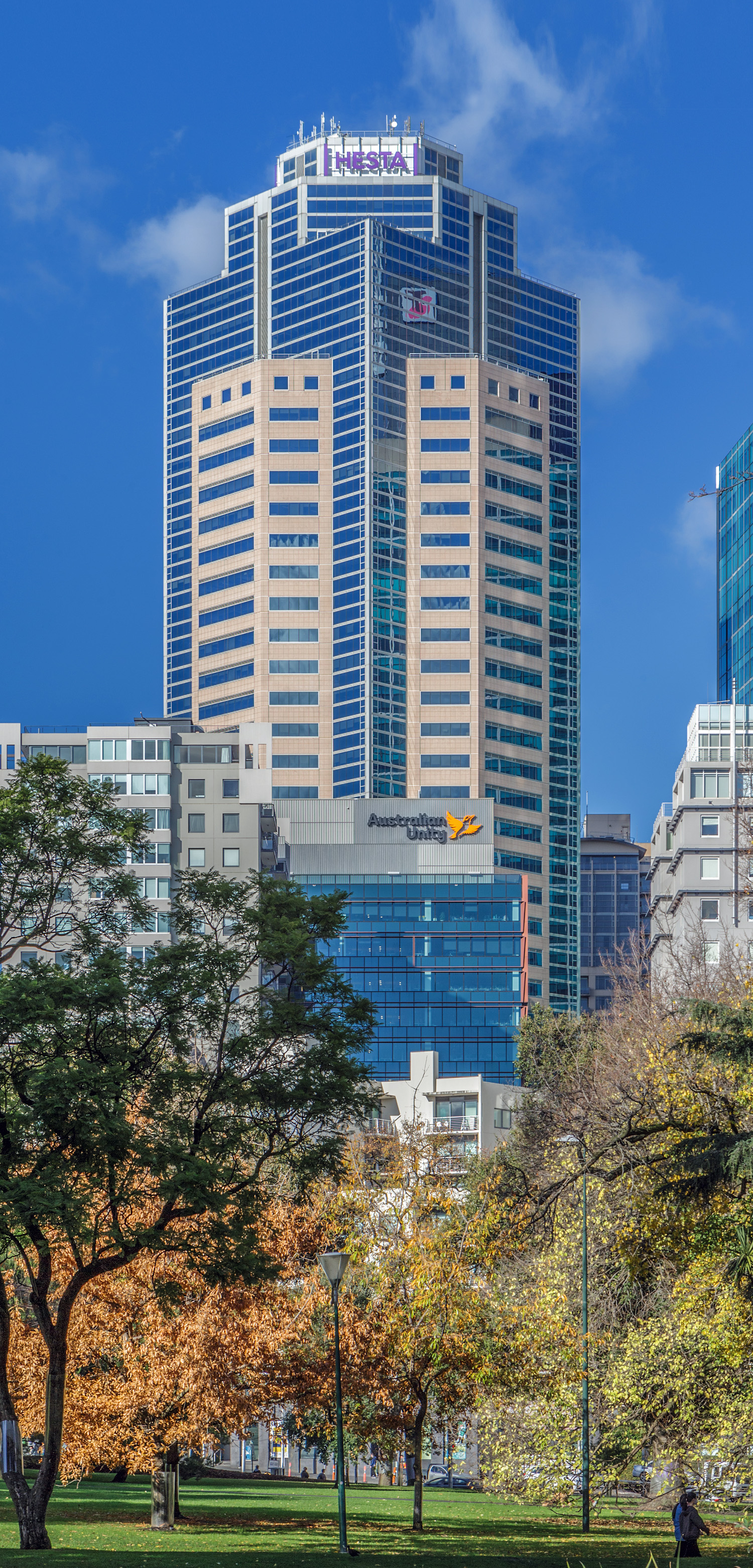 Casselden Place - View from the north 