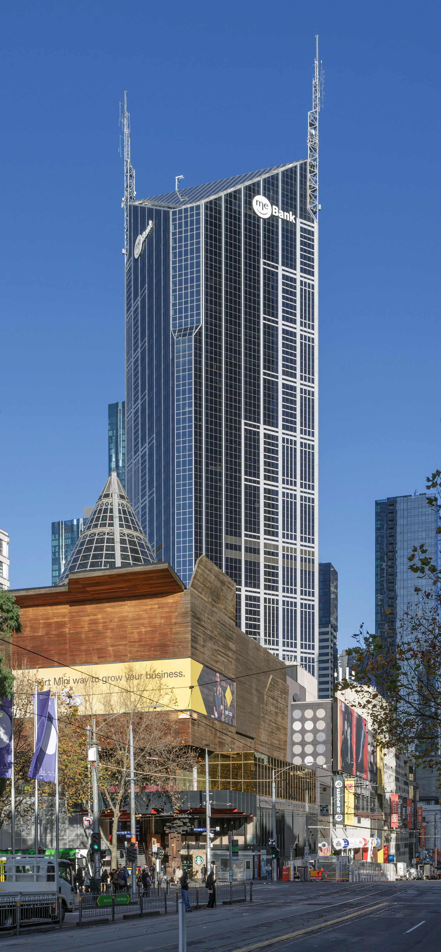 Melbourne Central - View from the northwest 