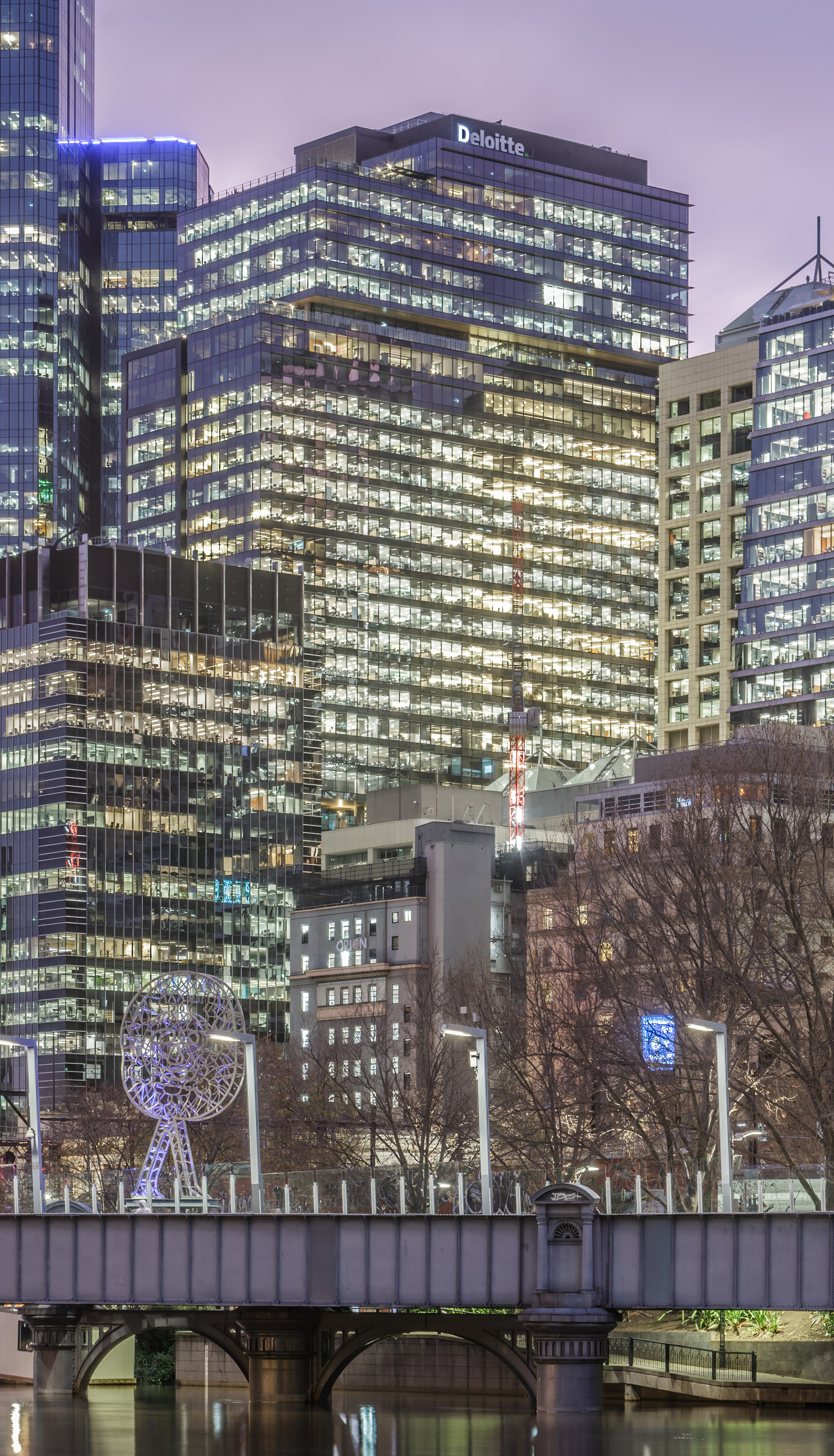 Olderfleet - View across Yarra River 