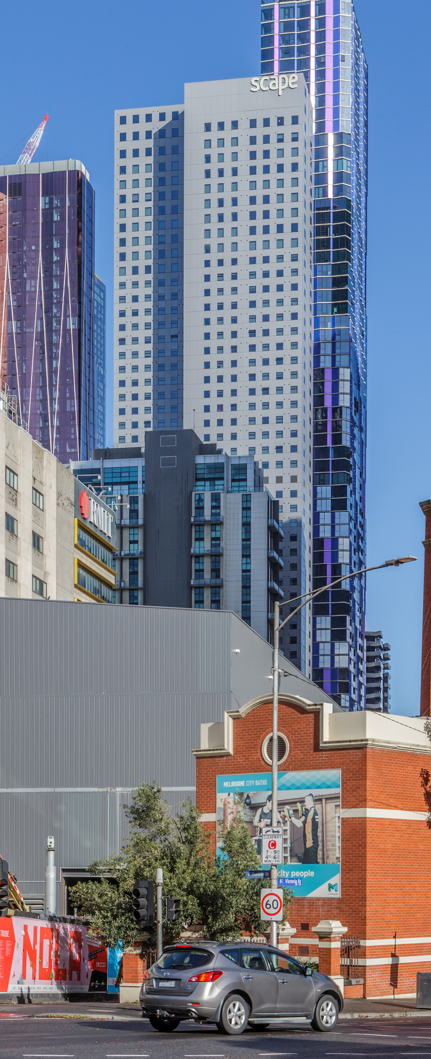 Scape on Franklin - View from the northeast 