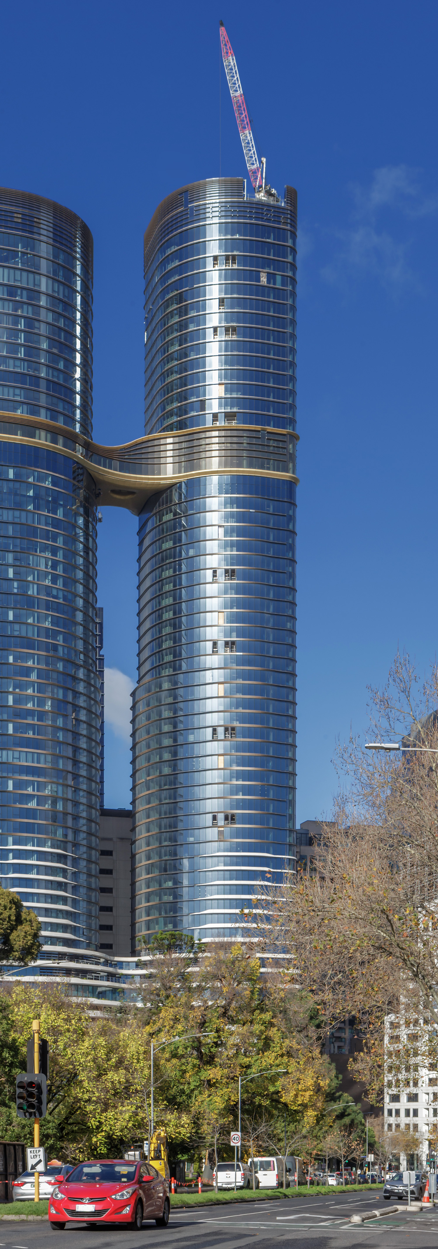 Shangri-La by the Gardens - View from the north 