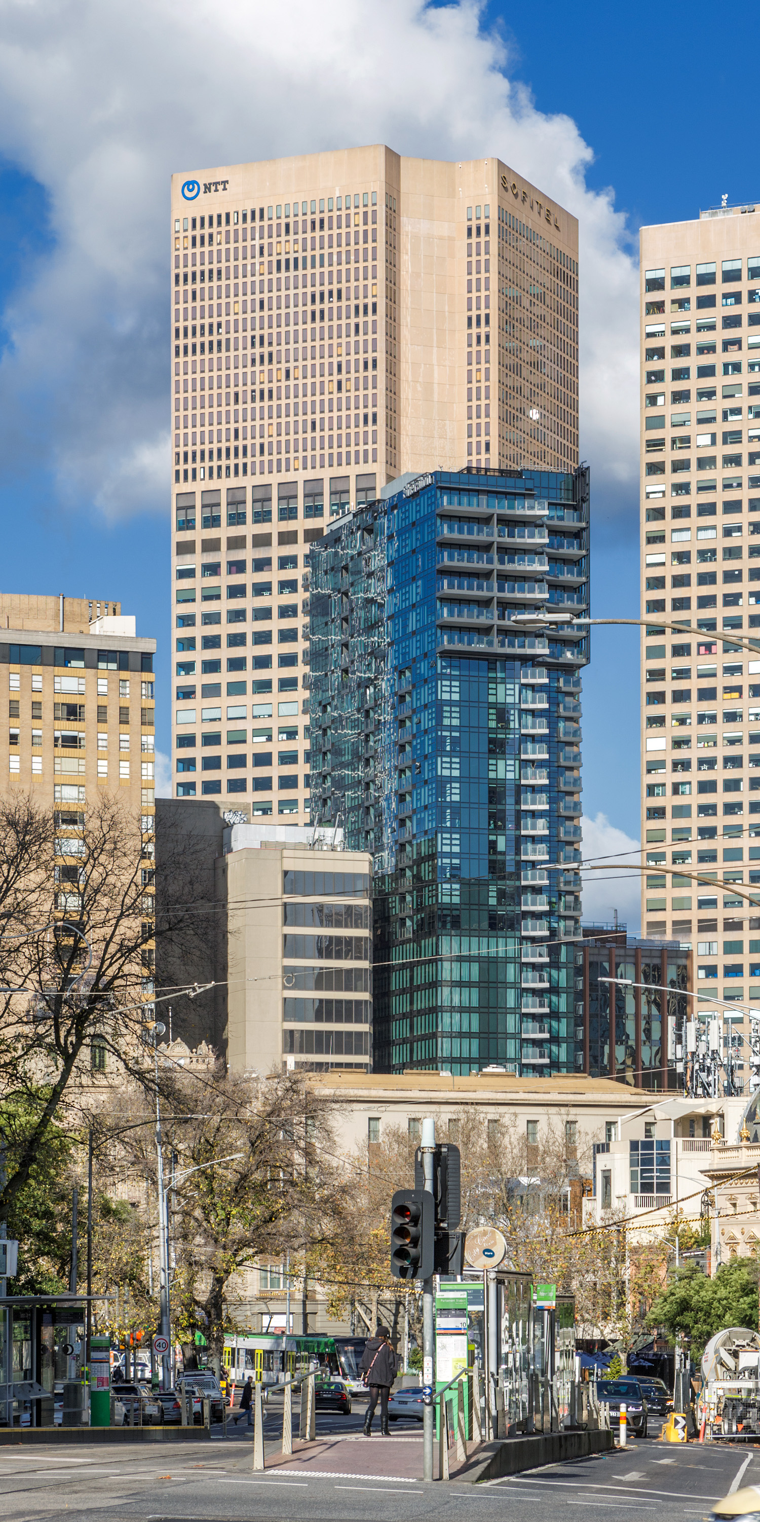 Sofitel Hotel - Collins Place - View from the north 