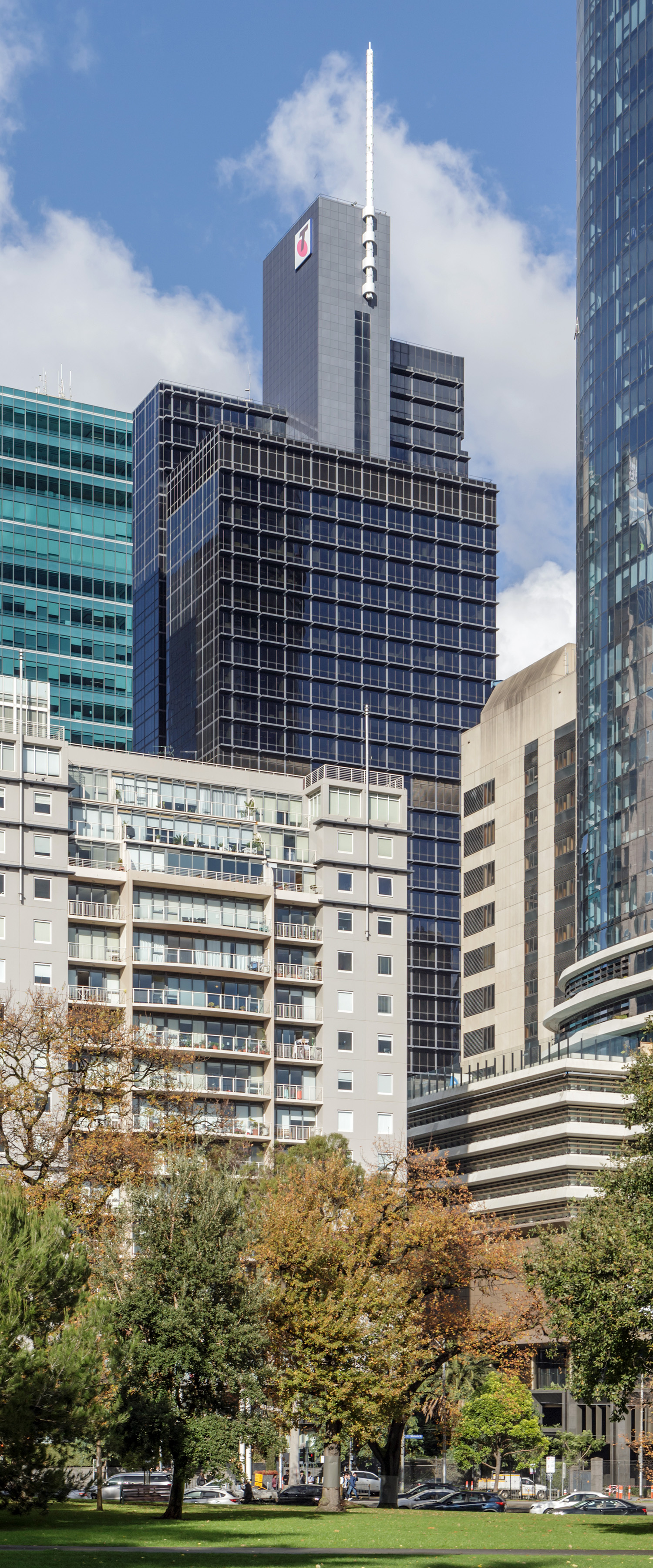 Telstra Corporate Building - View from the north 