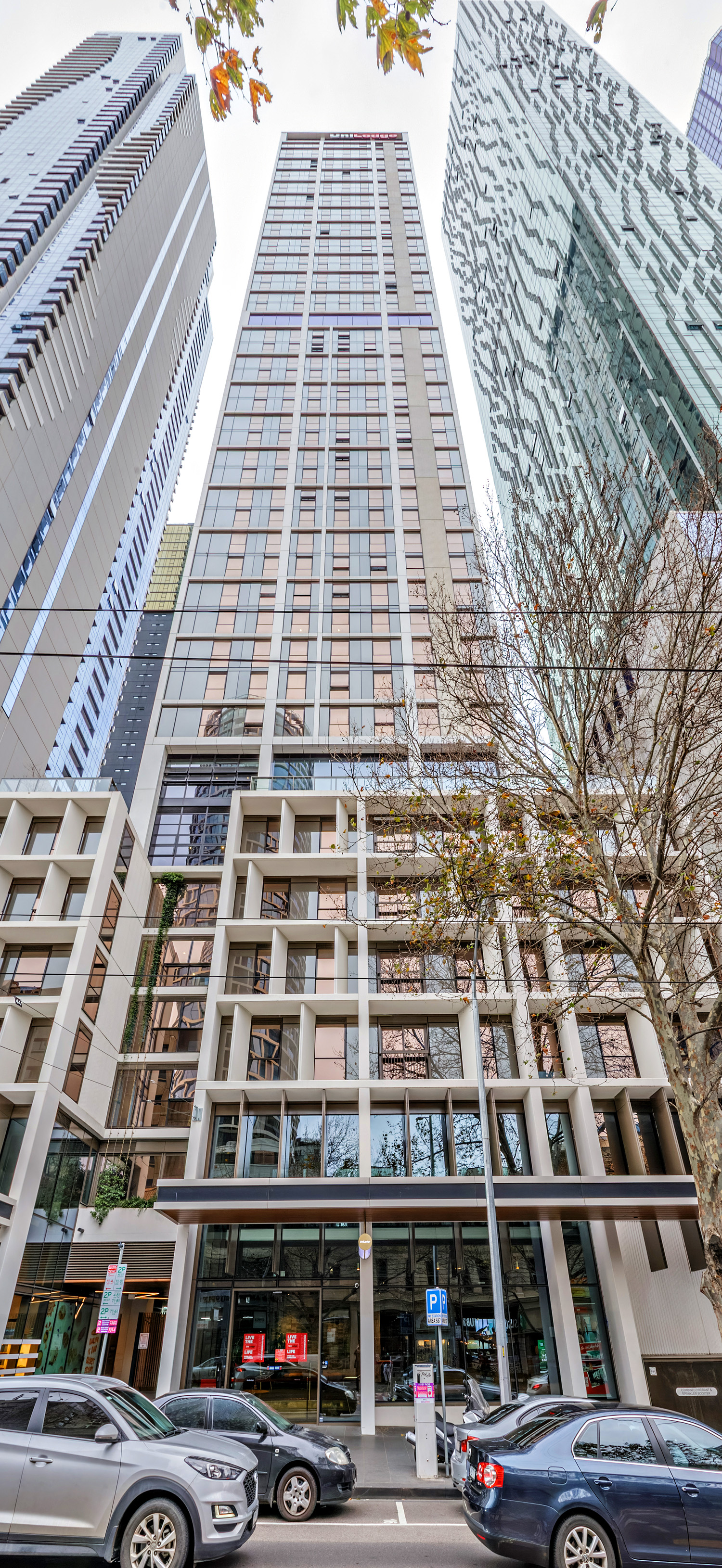 Unilodge Place - Looking up 