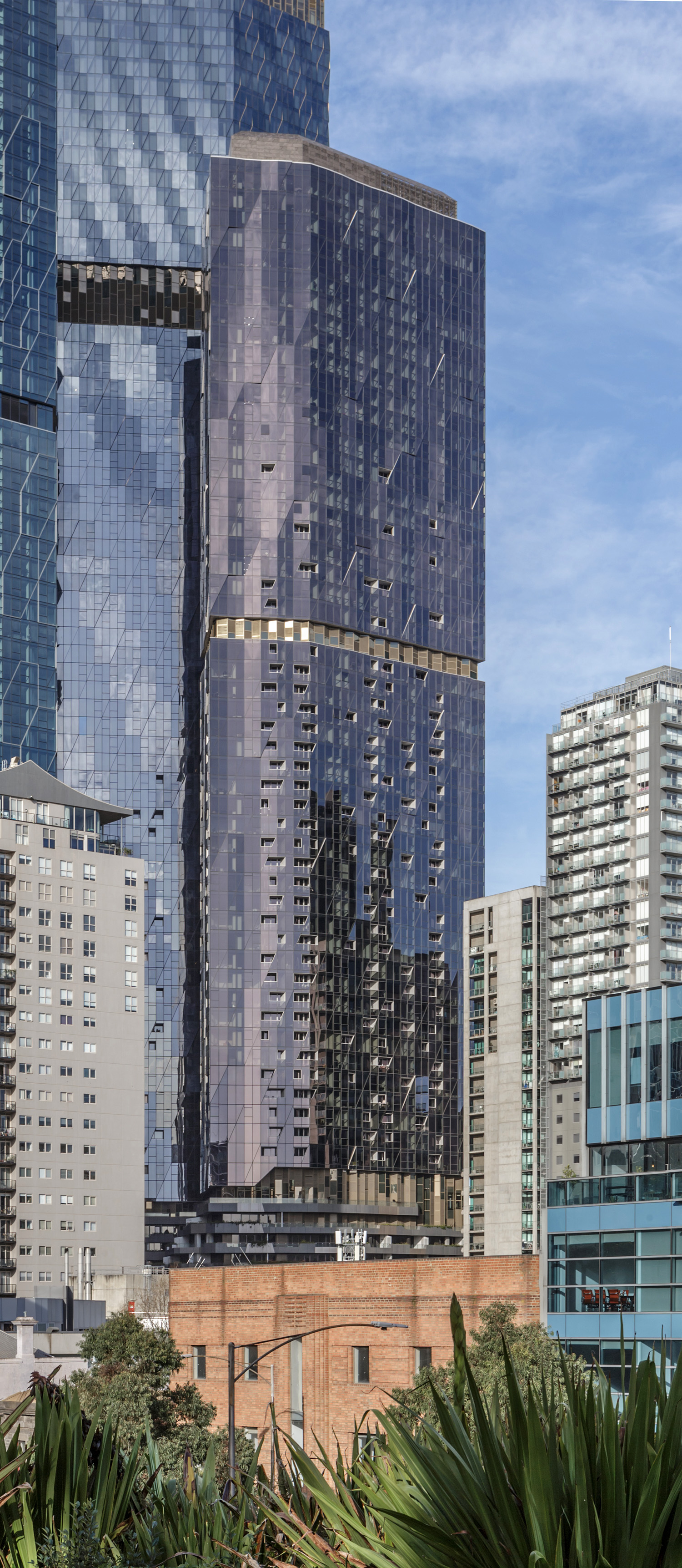 West Side Place Tower B - View from the northeast 