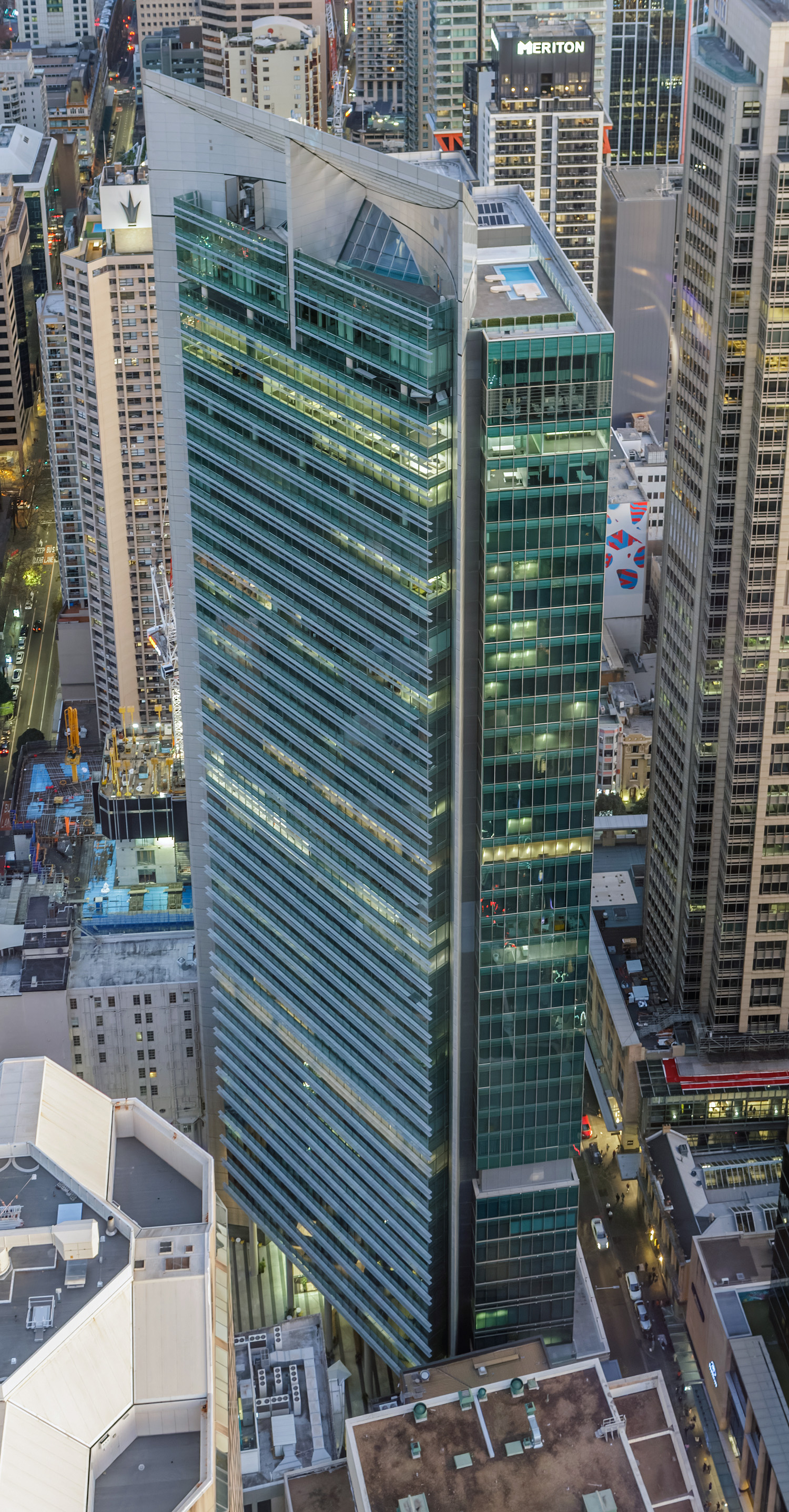 ANZ Tower - View from Sydney Tower 