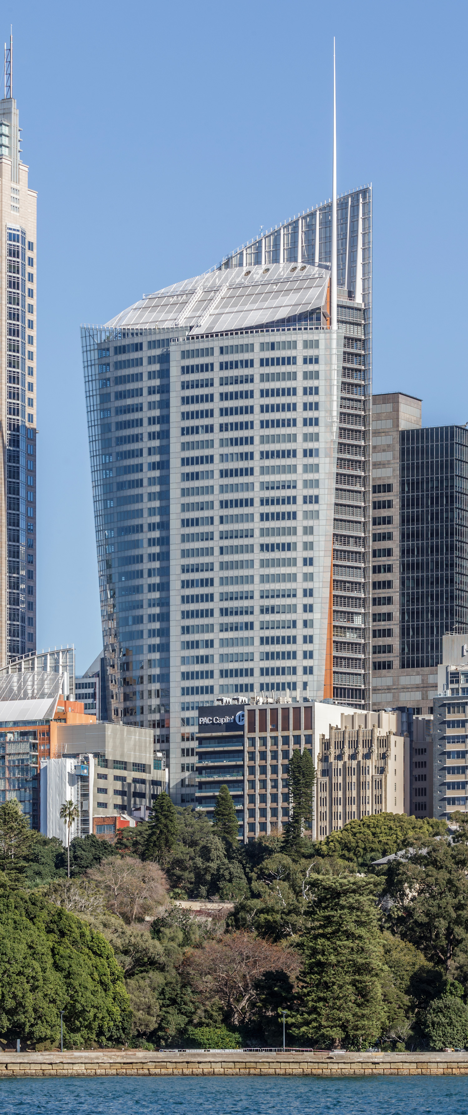 Aurora Place - View from the northeast 