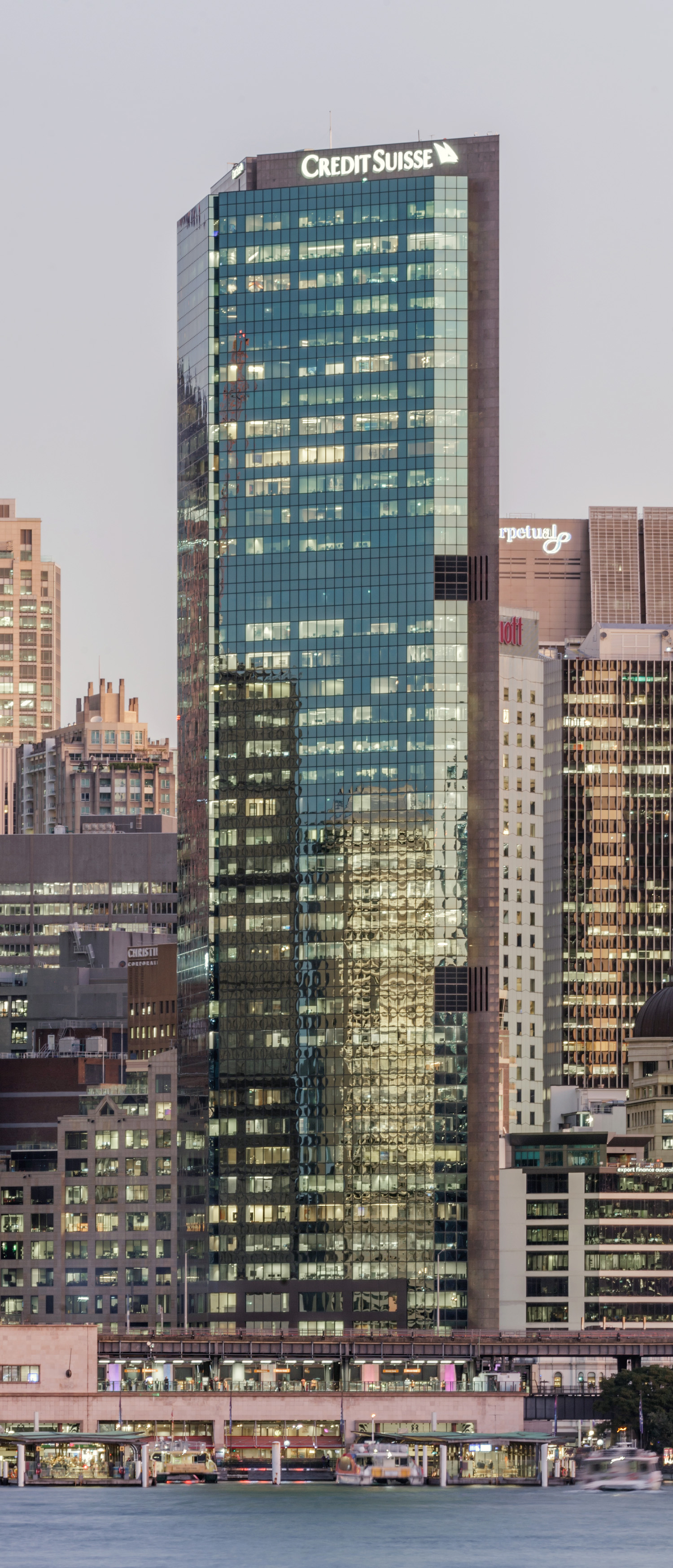 Gateway Plaza - View from Milsons Point 