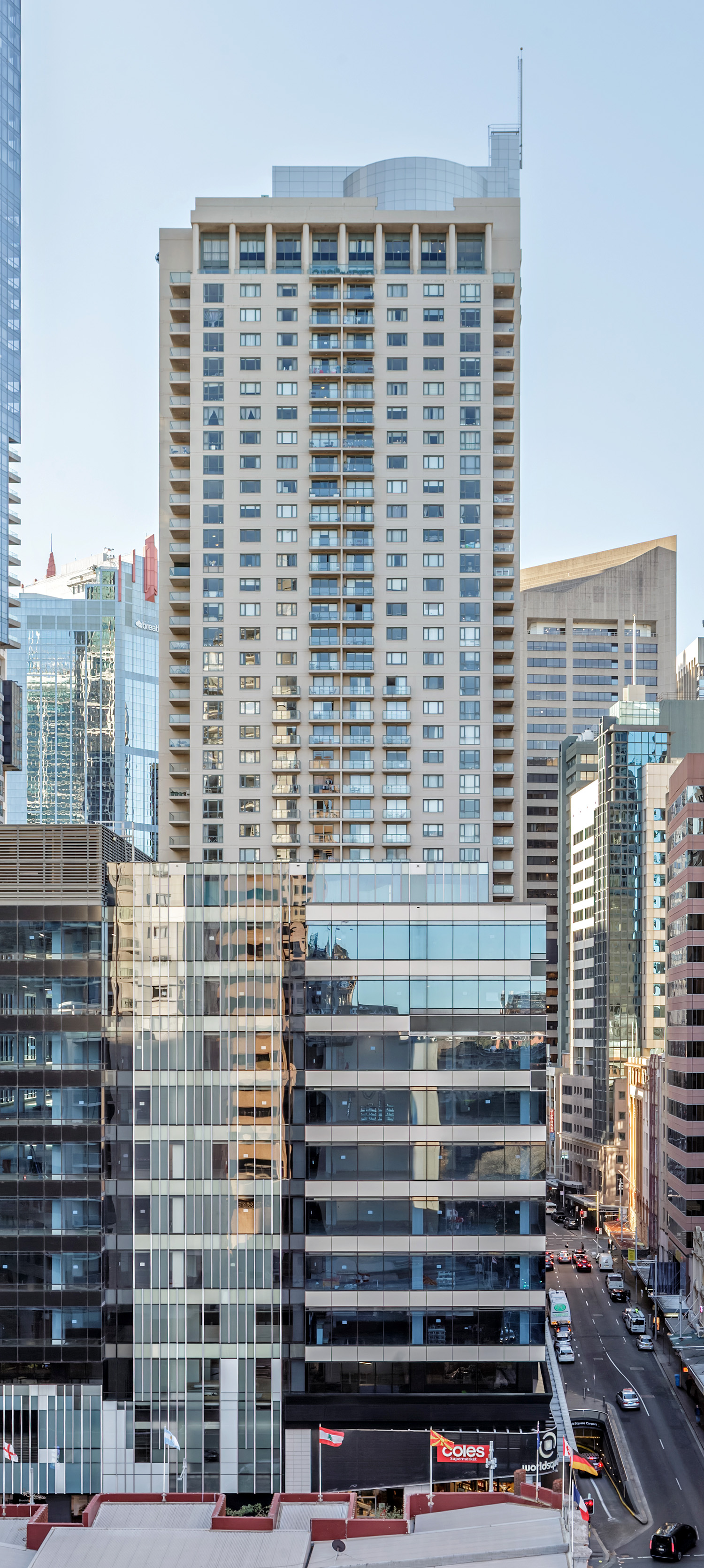 Hordern Towers - View from Metro Hotel Marlow Sydney Central 