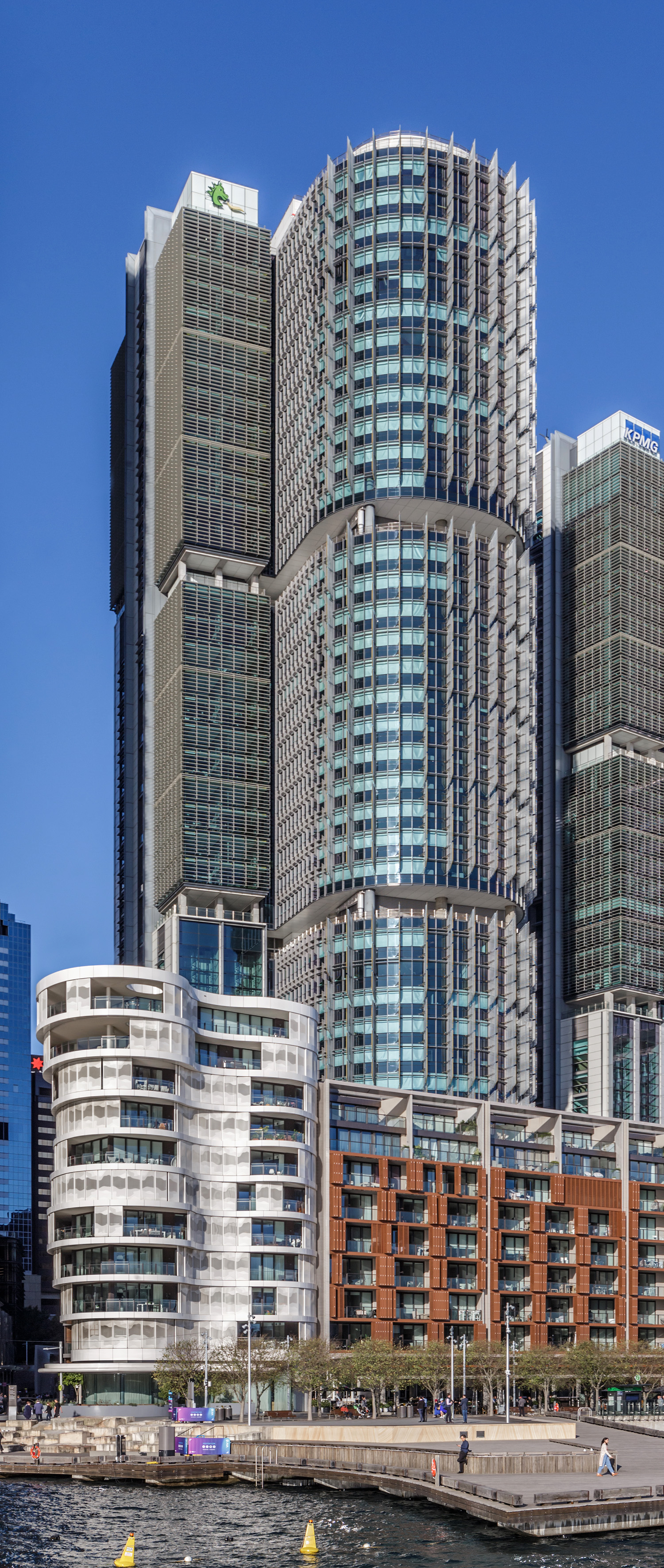 International Towers Sydney Tower 2 - View from a ferry 