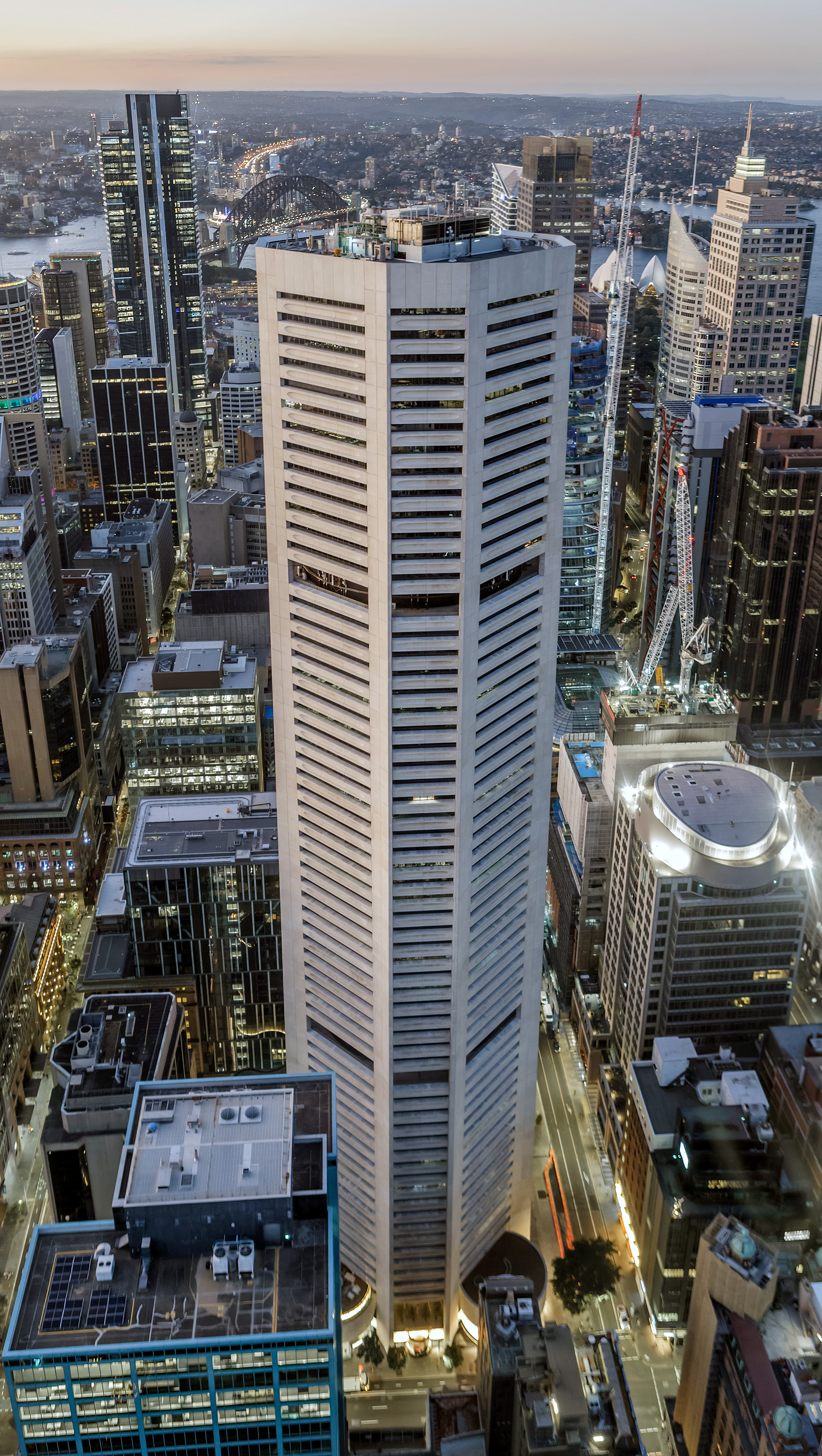 MLC Centre - View from Sydney Tower 