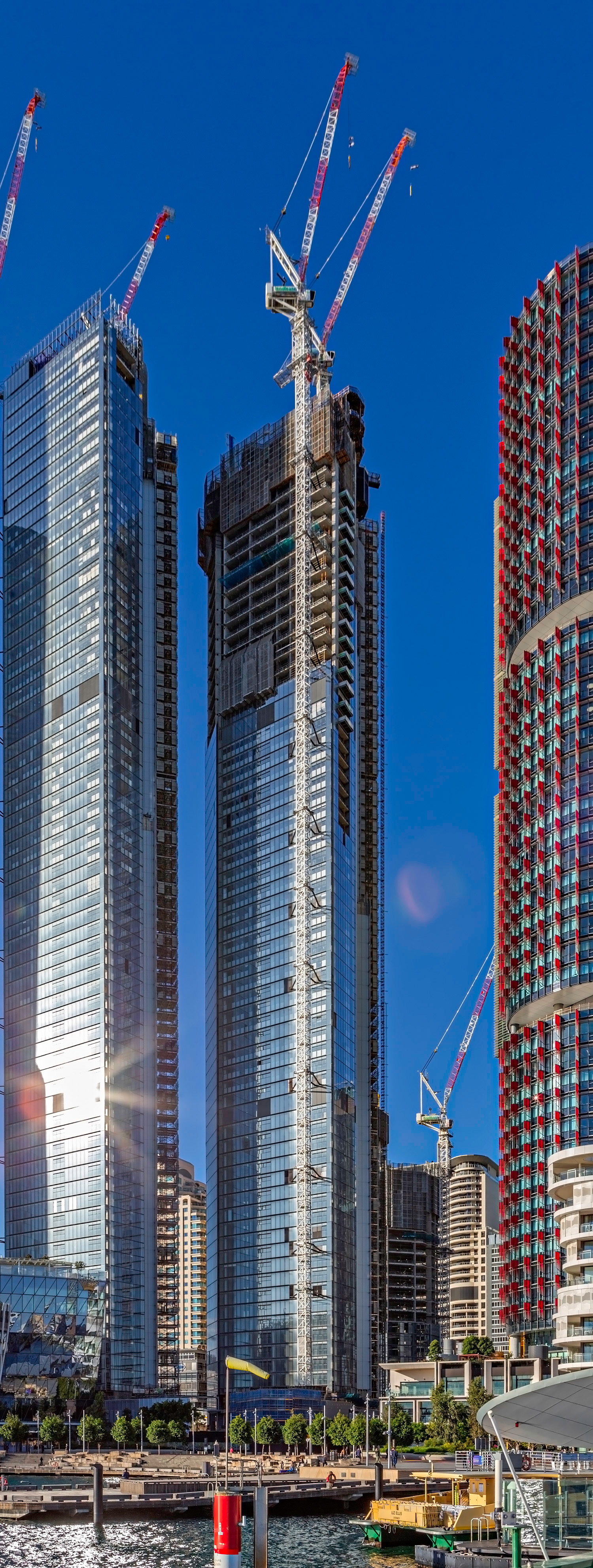 One Sydney Harbour Tower 2 - Under construction in 2023 