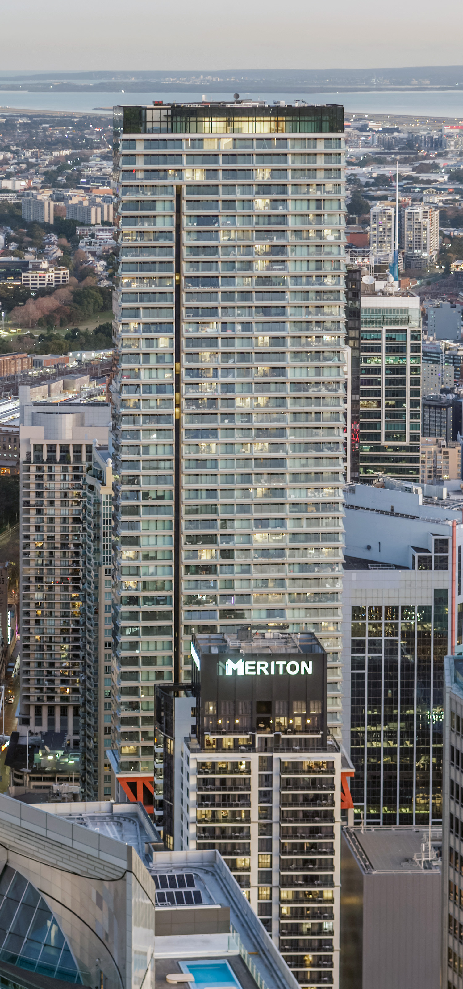 Sydney Greenland Centre - View from Sydney Tower 