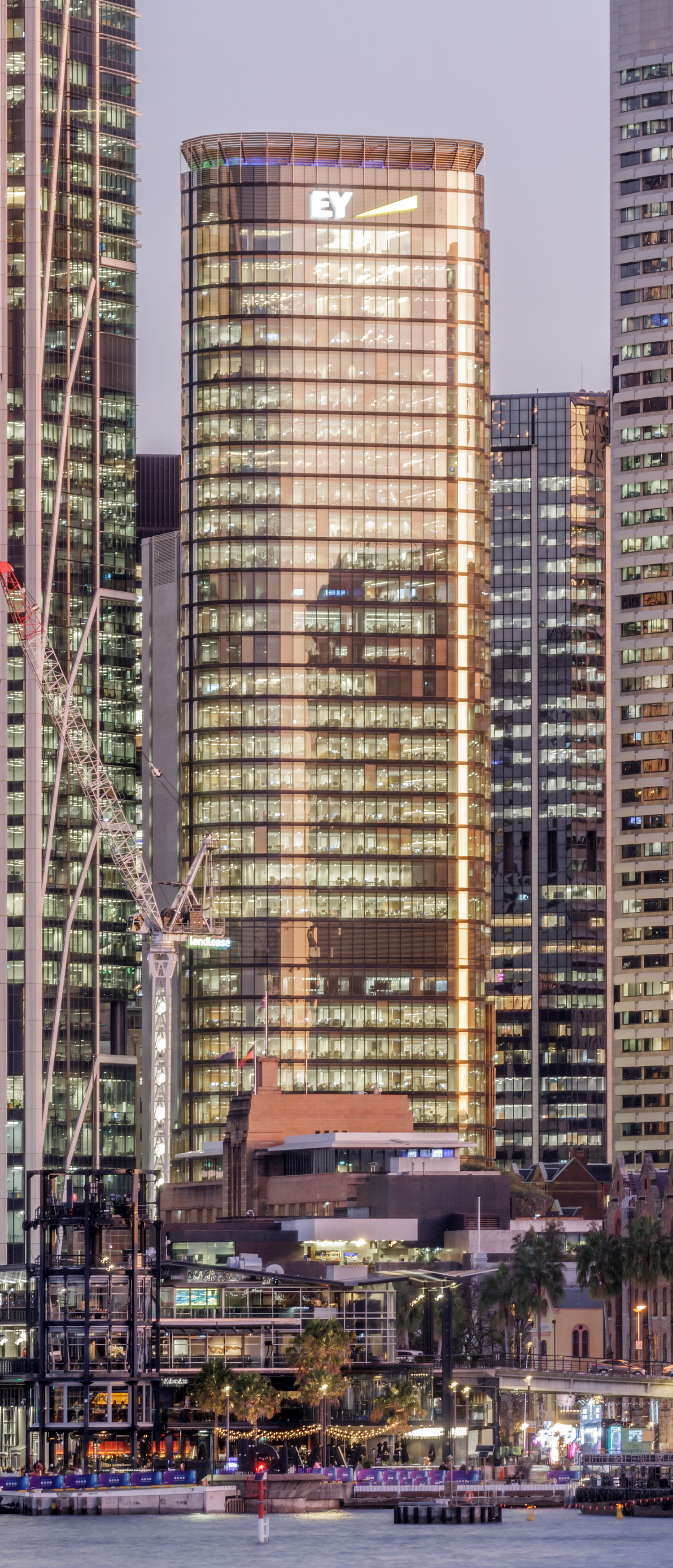 The EY Centre - View from Milsons Point 