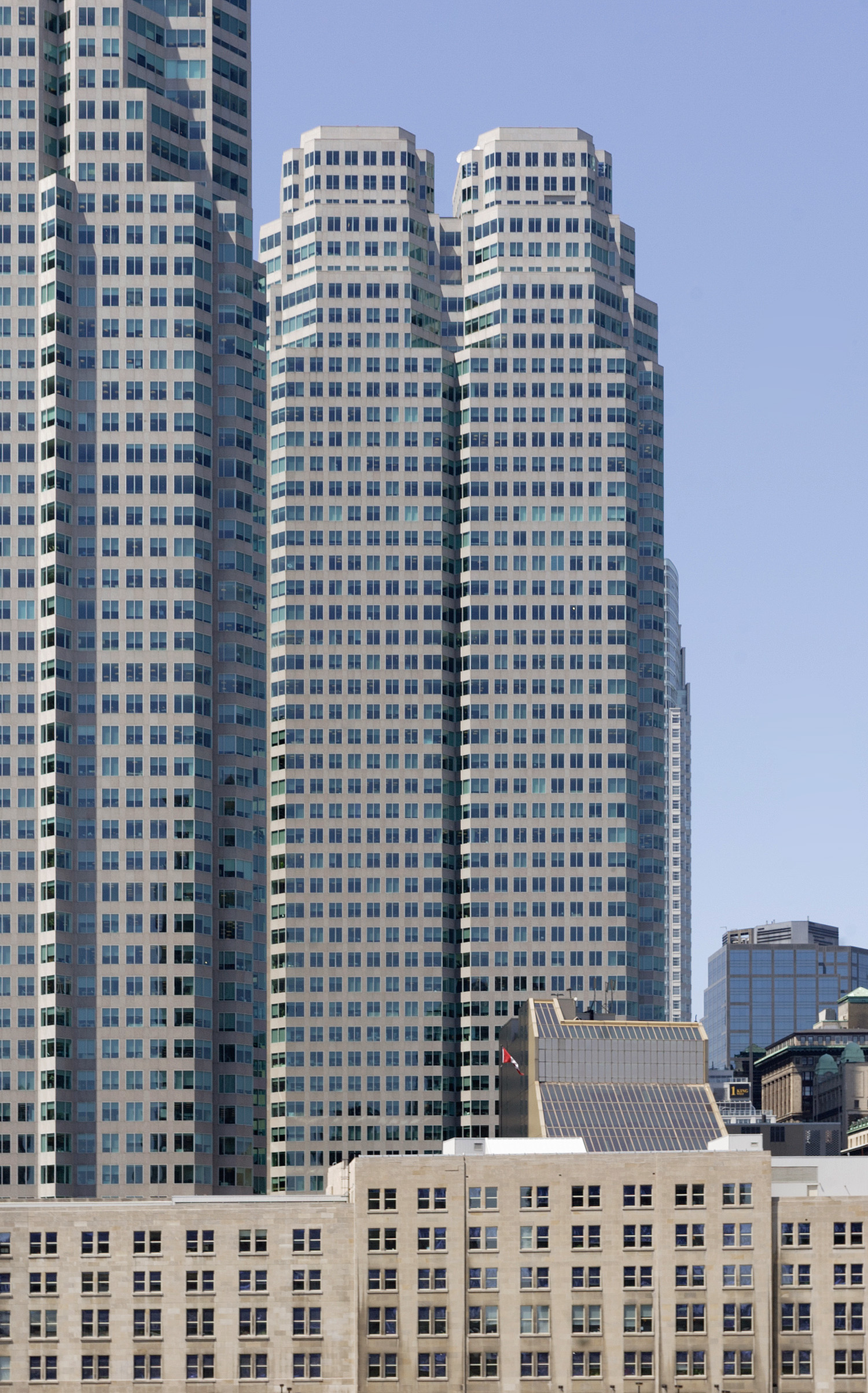 Bay-Wellington Tower - View from the south 