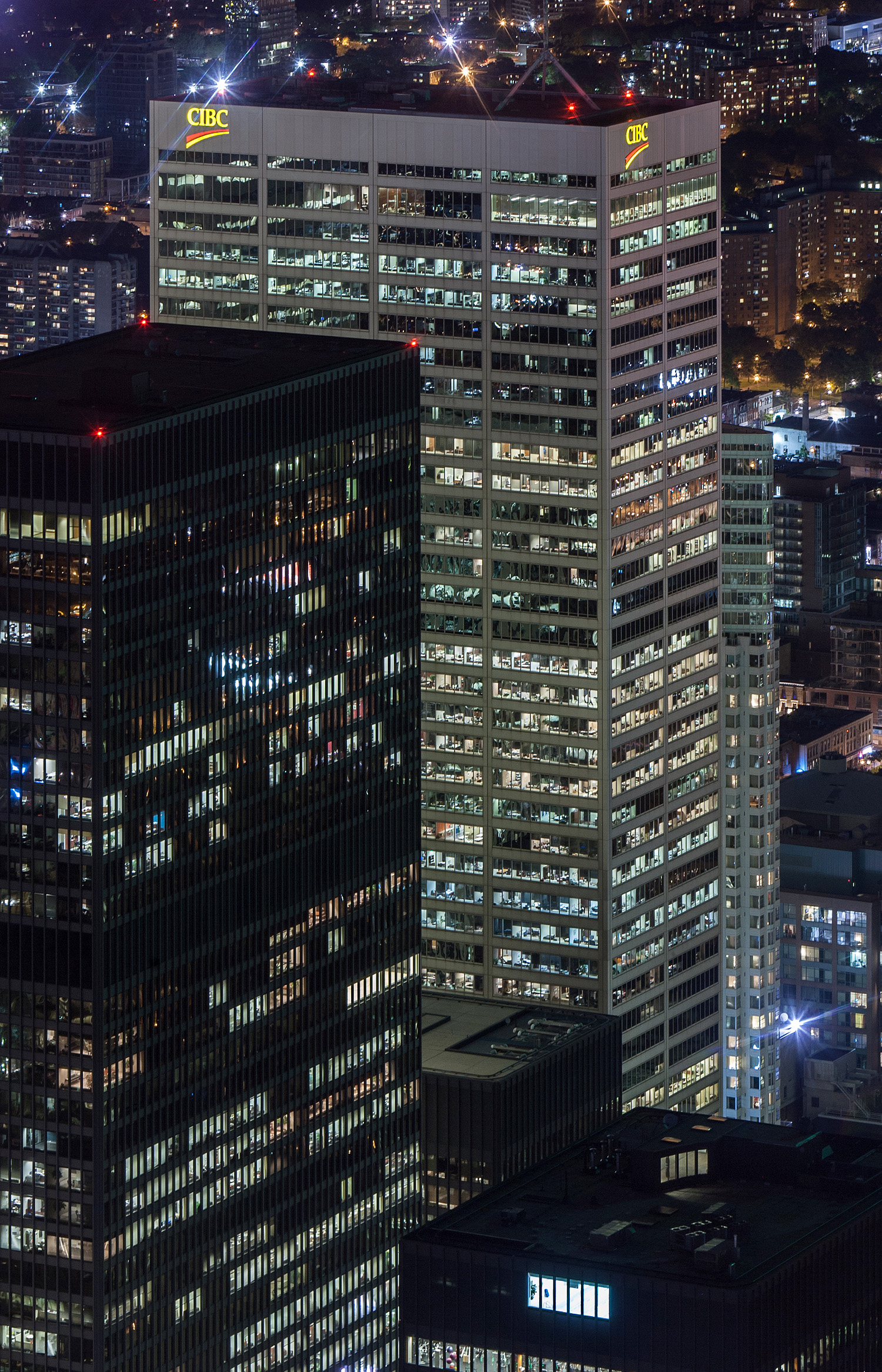 Commerce Court West - View from CN Tower 