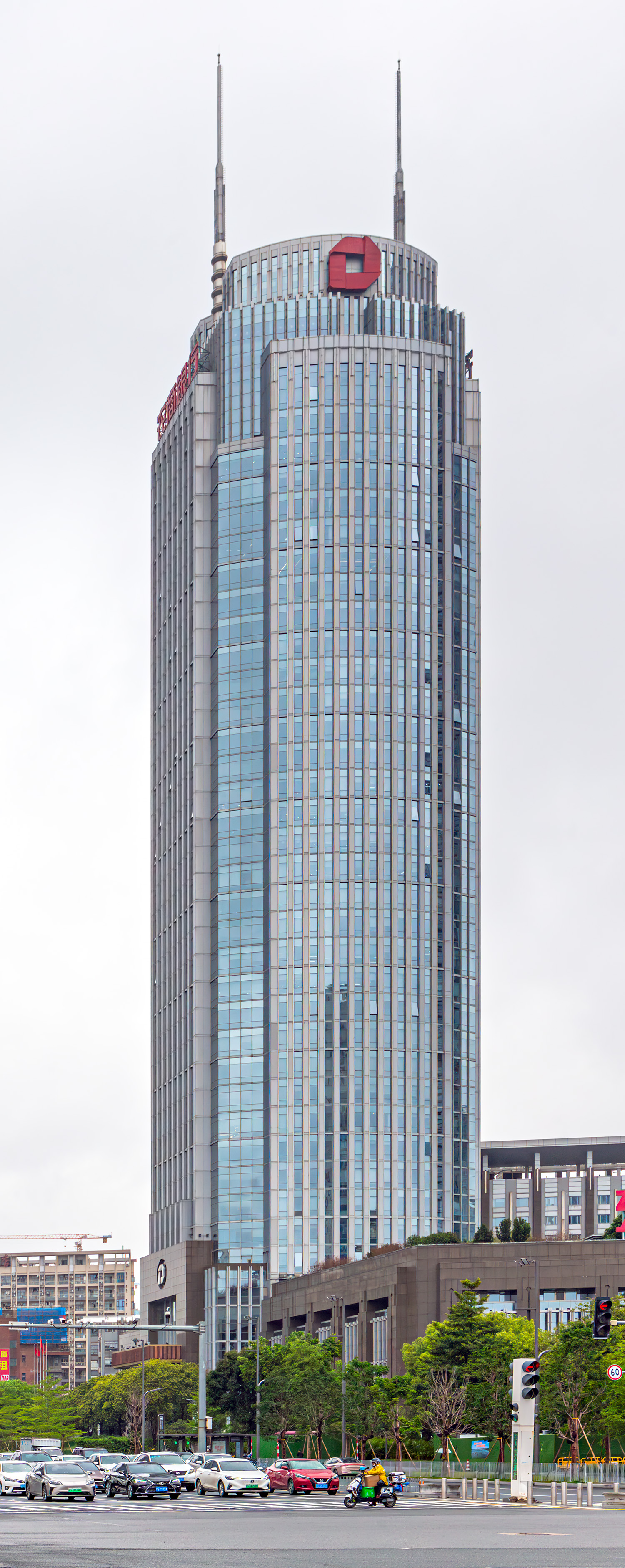 Dongguan Guangying Tower - View from the north 