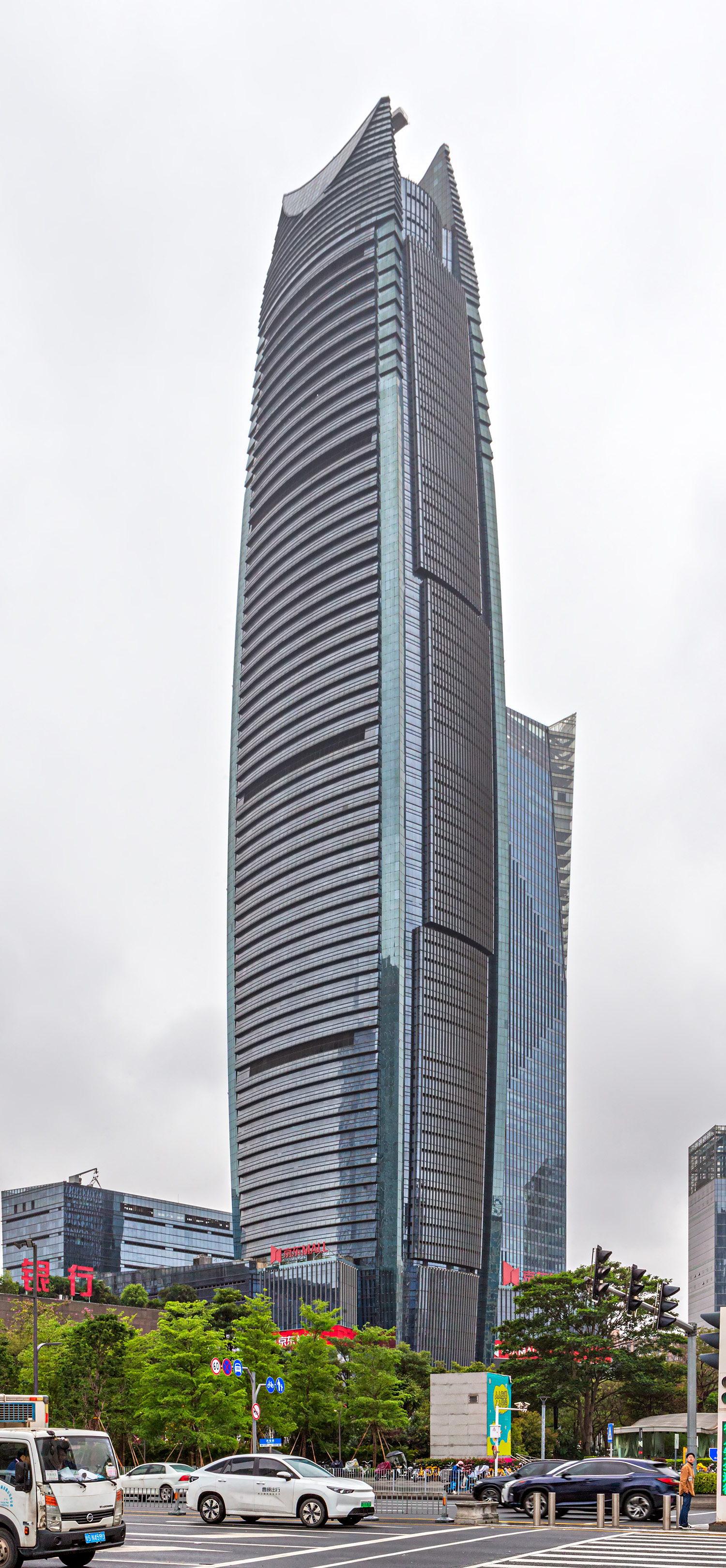 Dongguan TBA Tower - View from the north 