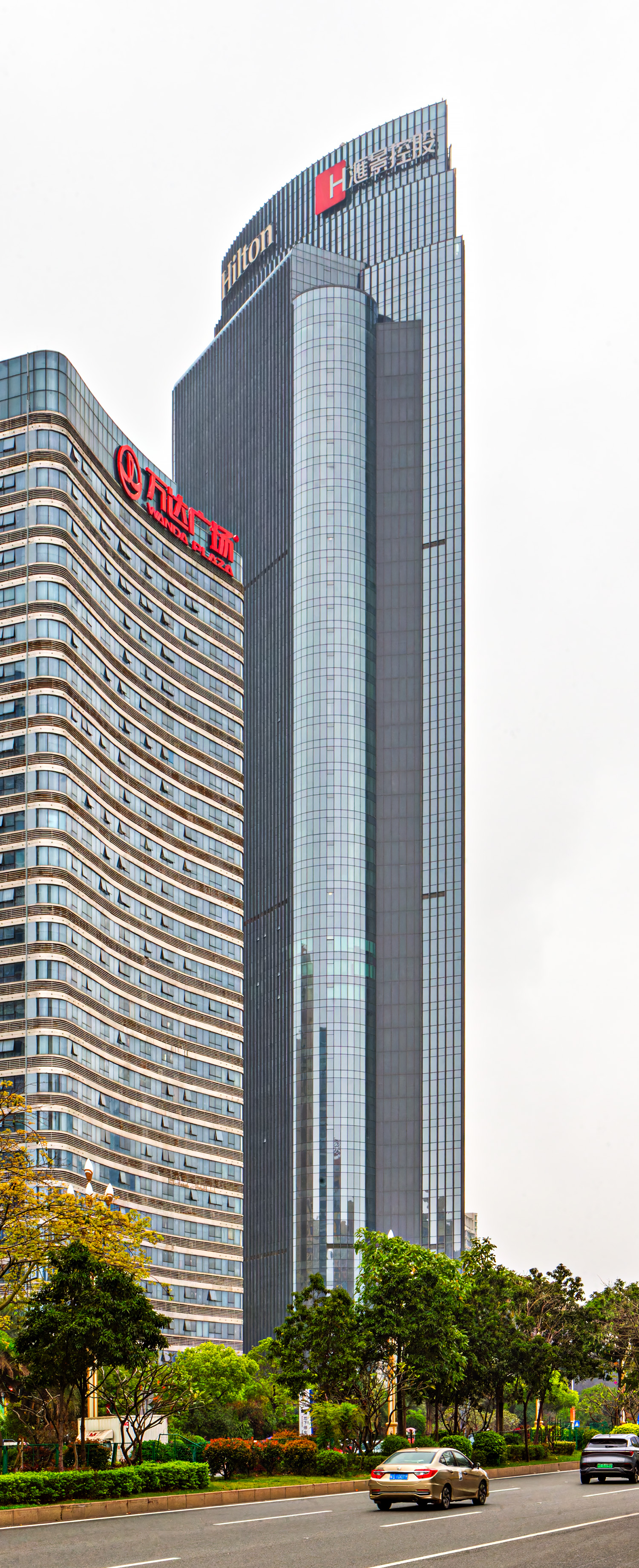 Huijing Center Tower 1 - View from the south 