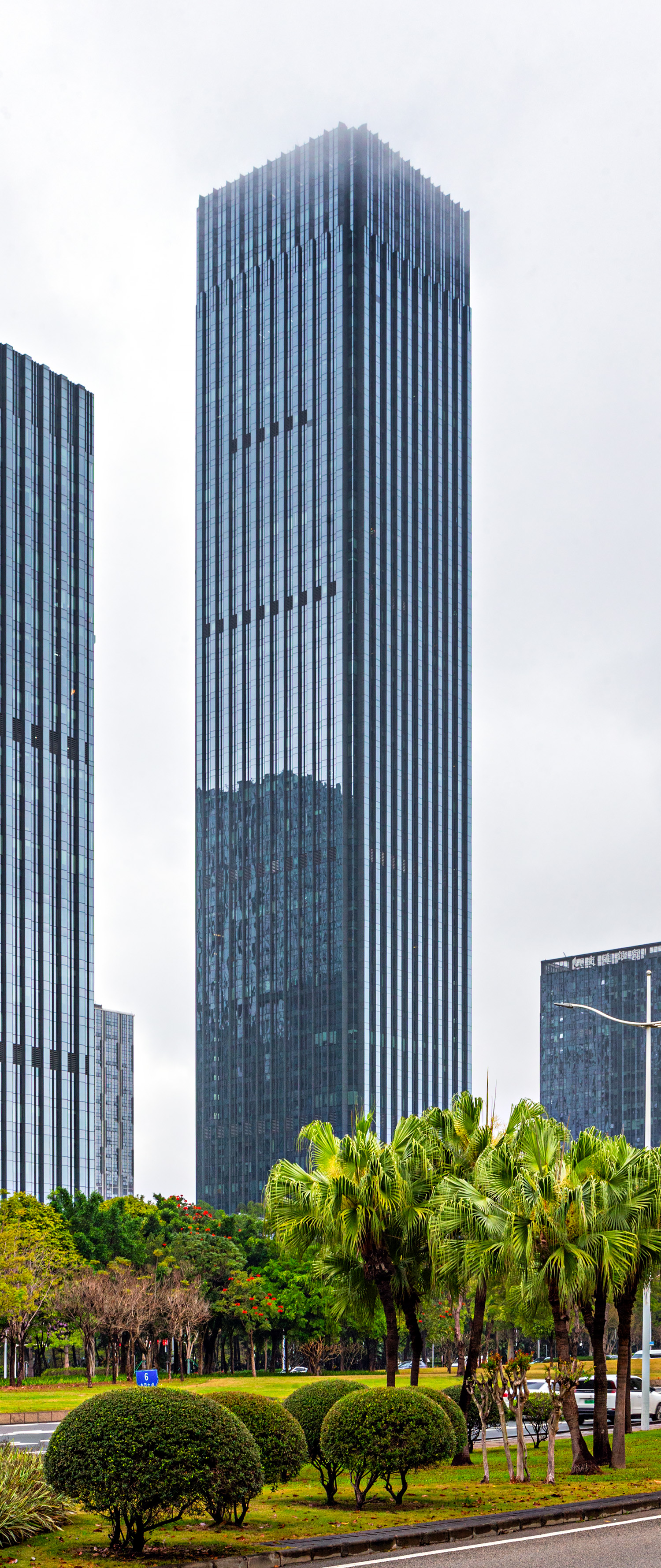UCC Huanyu Huijin Center Tower 1 - View from the south 