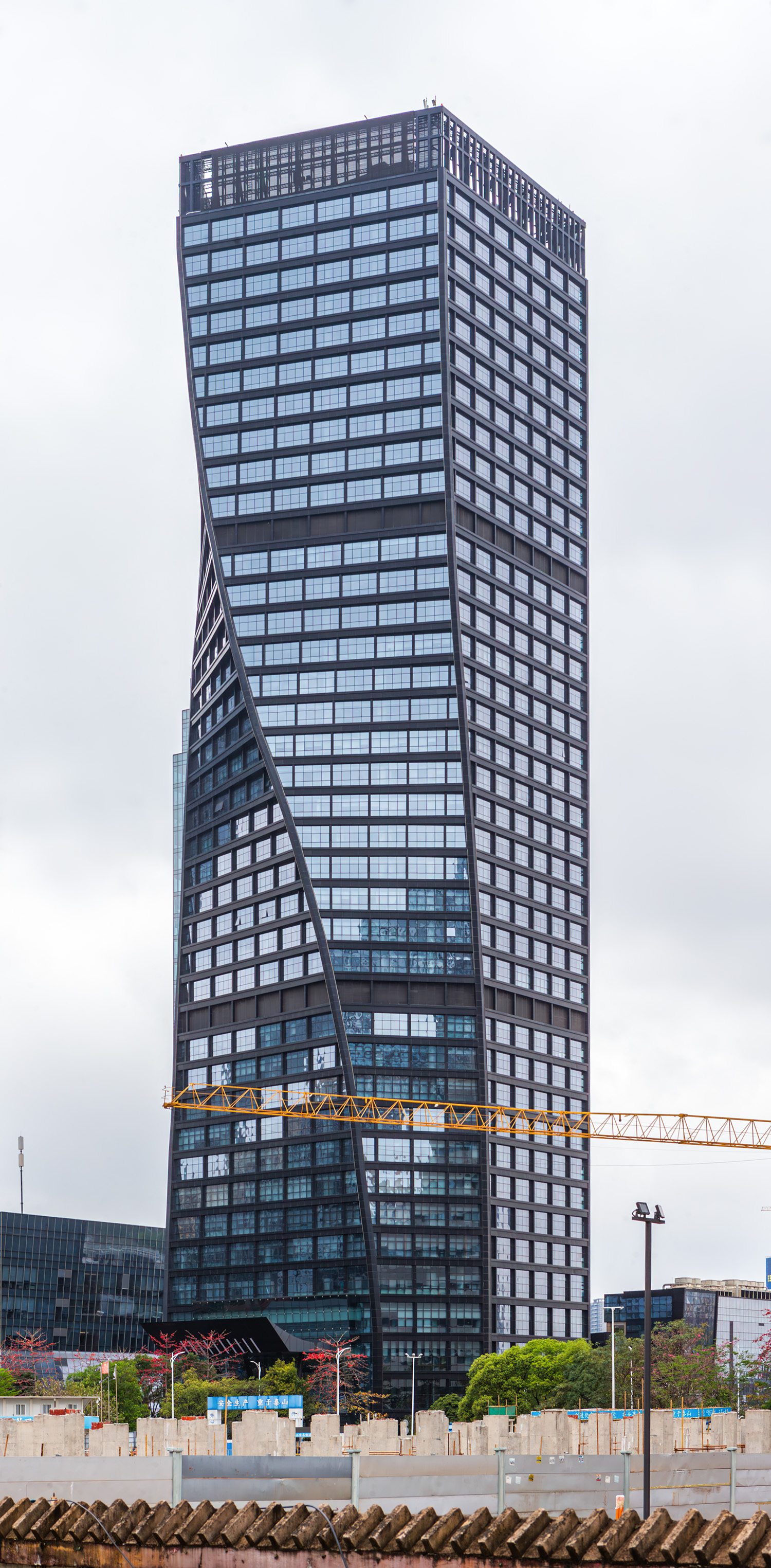 Grand Blue Center - View from the southeast 