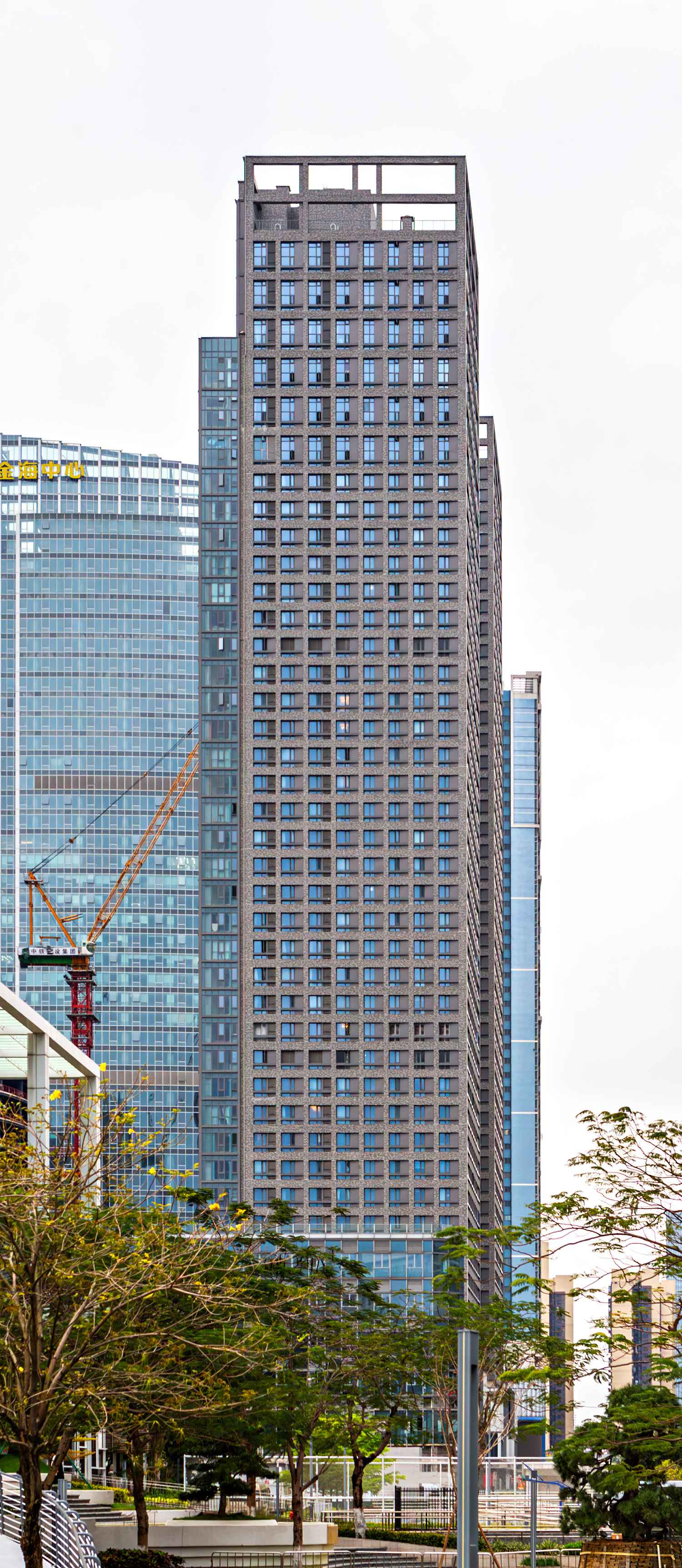 Jinhai M City (Residential Tower 1) - View from the west 