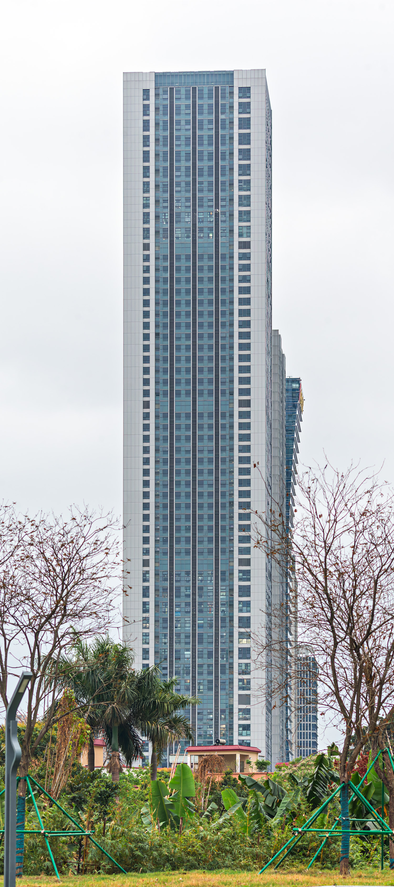 Logan Tianjin Plaza Tower 1 - View from the east 