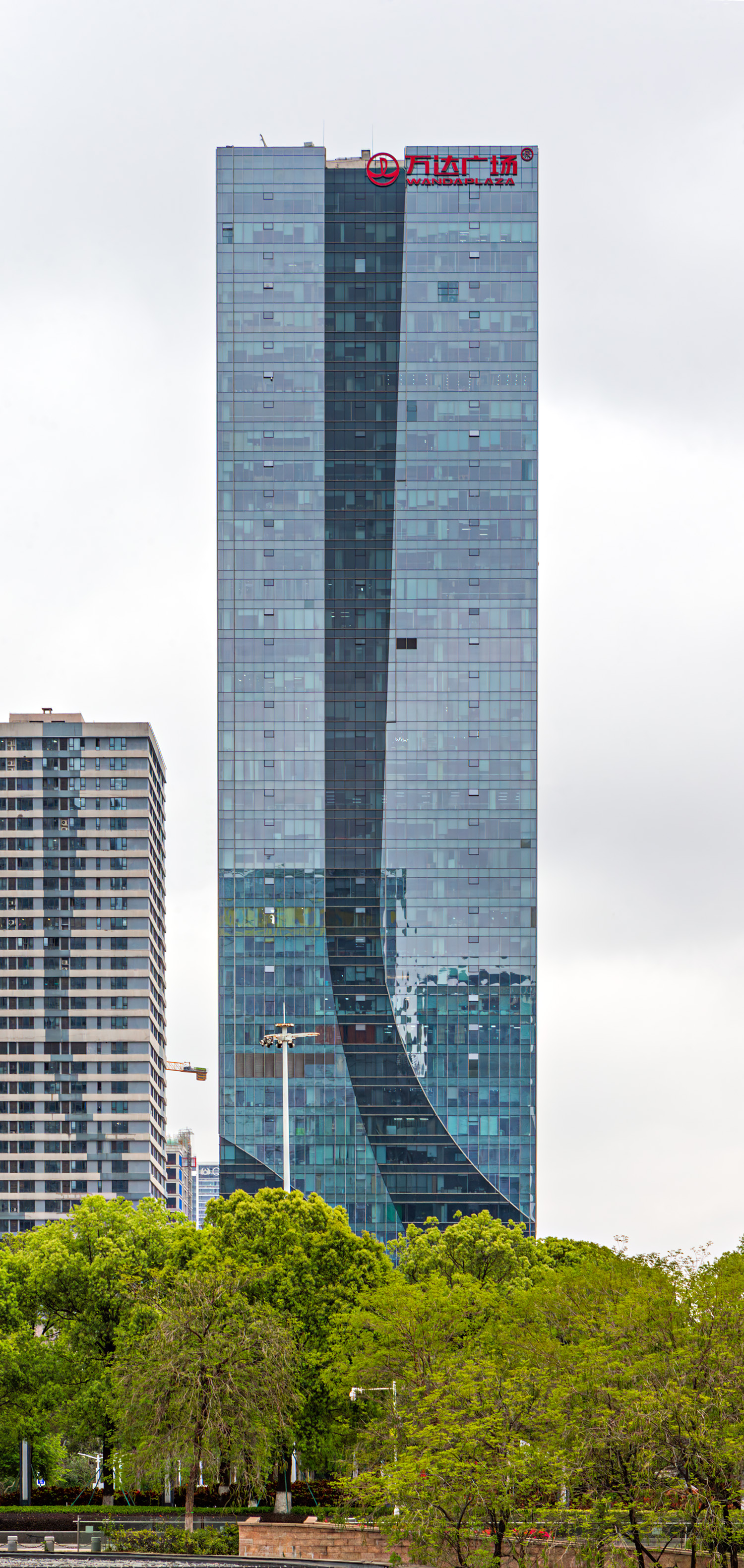 Wanda Plaza Tower 1 - View from the north 