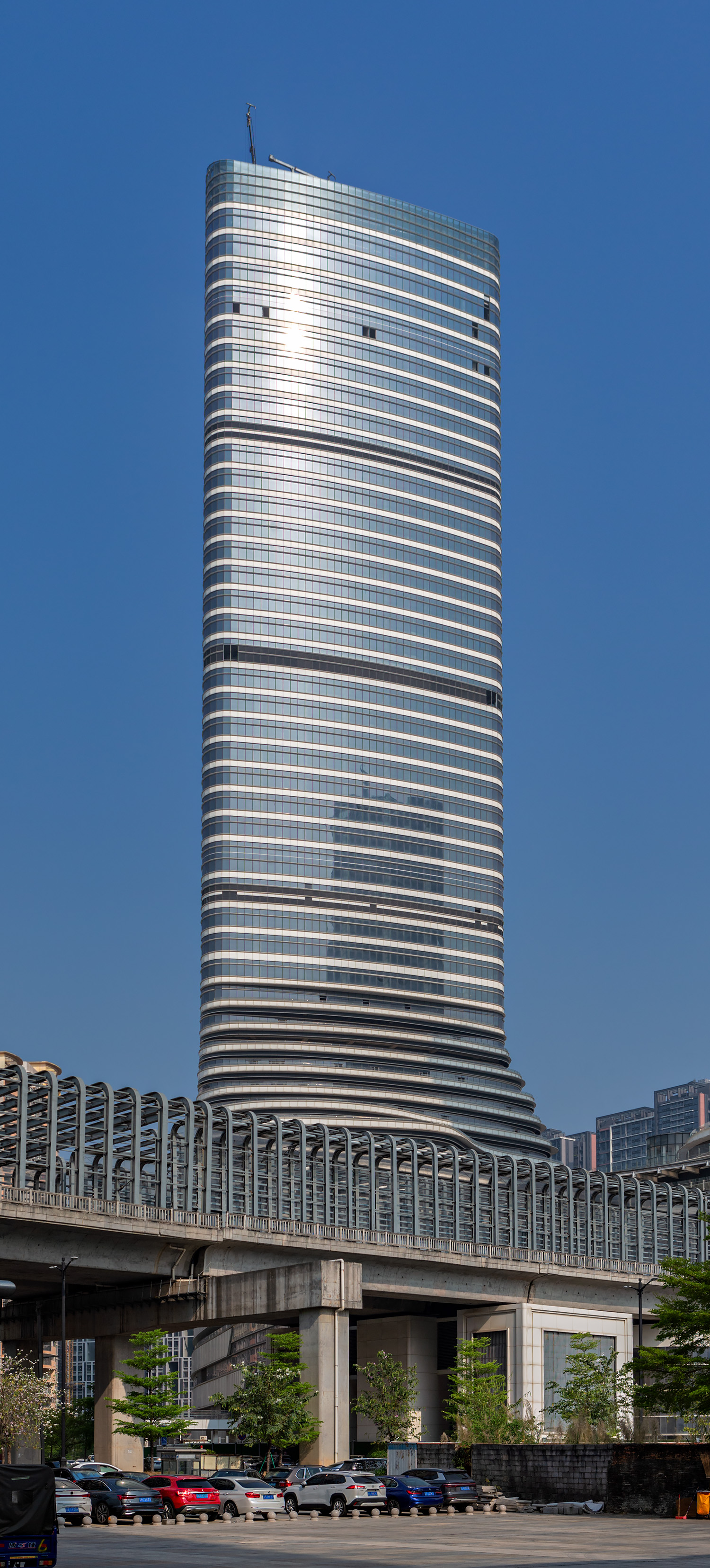 Cadre City Plaza West Tower - View from the southeast 
