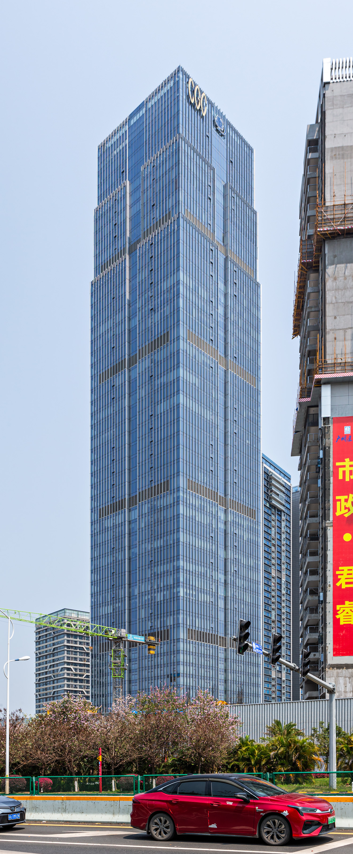 Country Garden Center Tower 1 - View from the west 