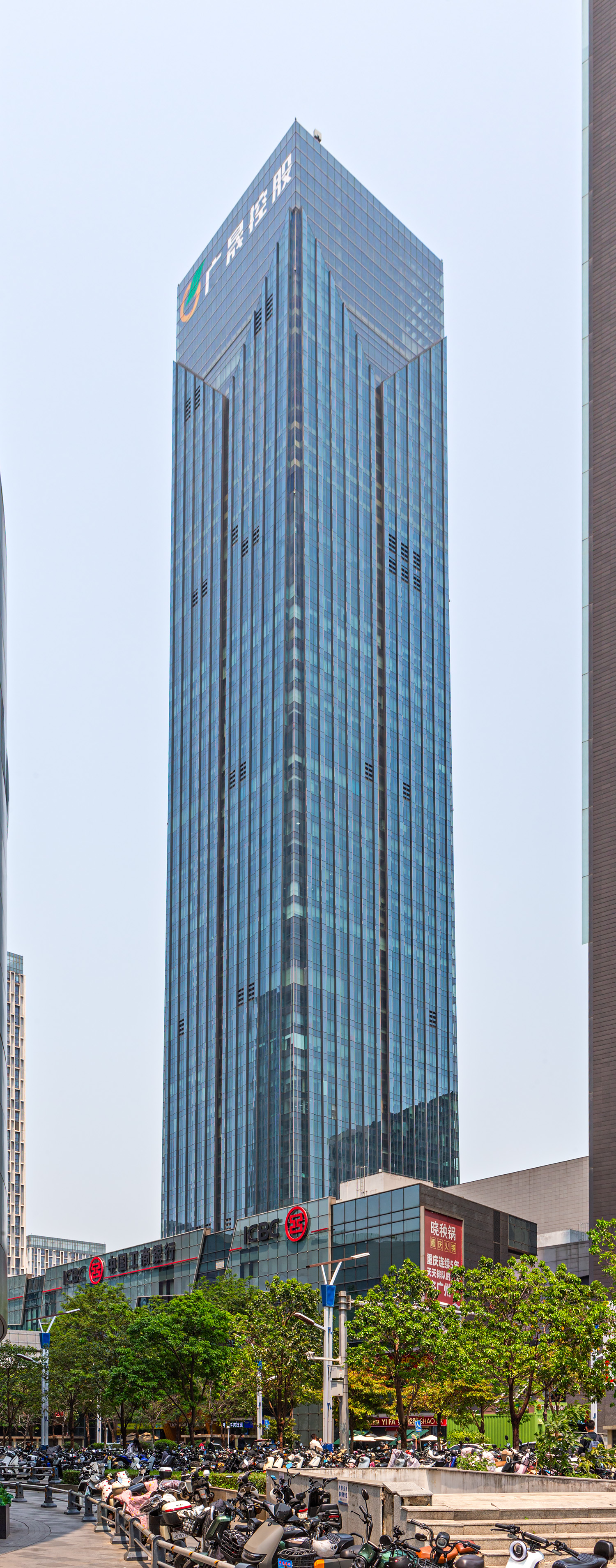 Grand City Main Tower - View from the south 