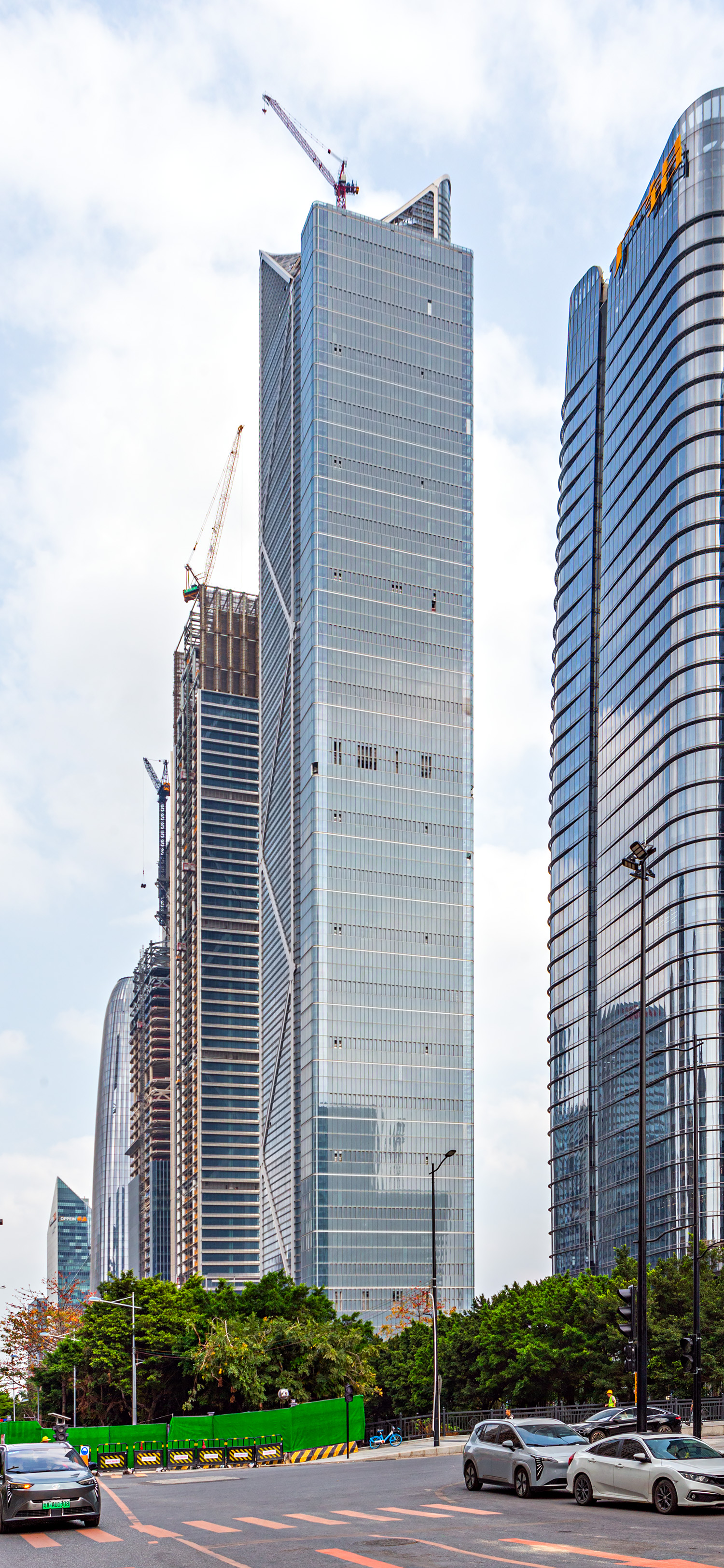 Guangdong Business Centre - View from the west 