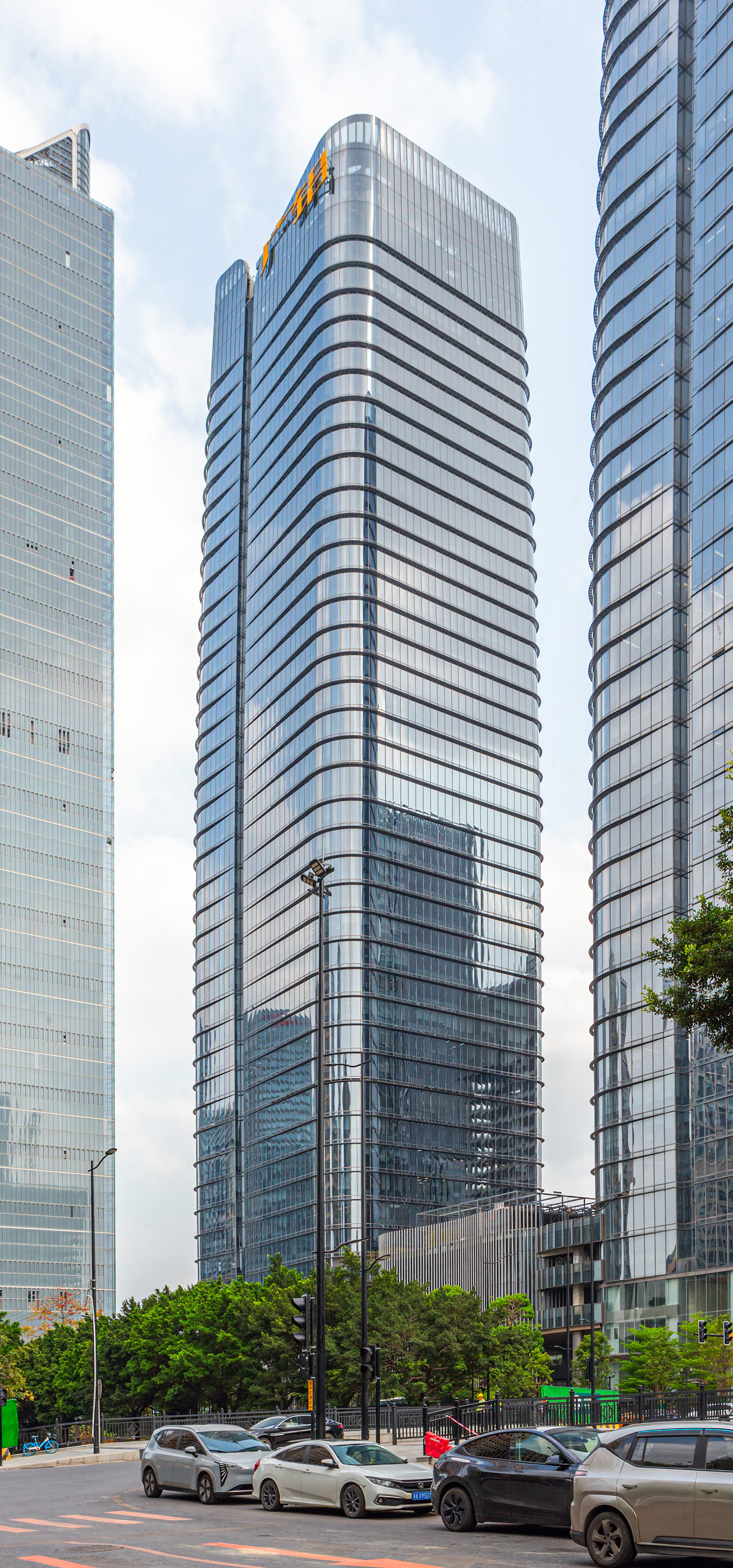 Guangzhou Aluminum Group Pazhou East Tower - View from the northwest 