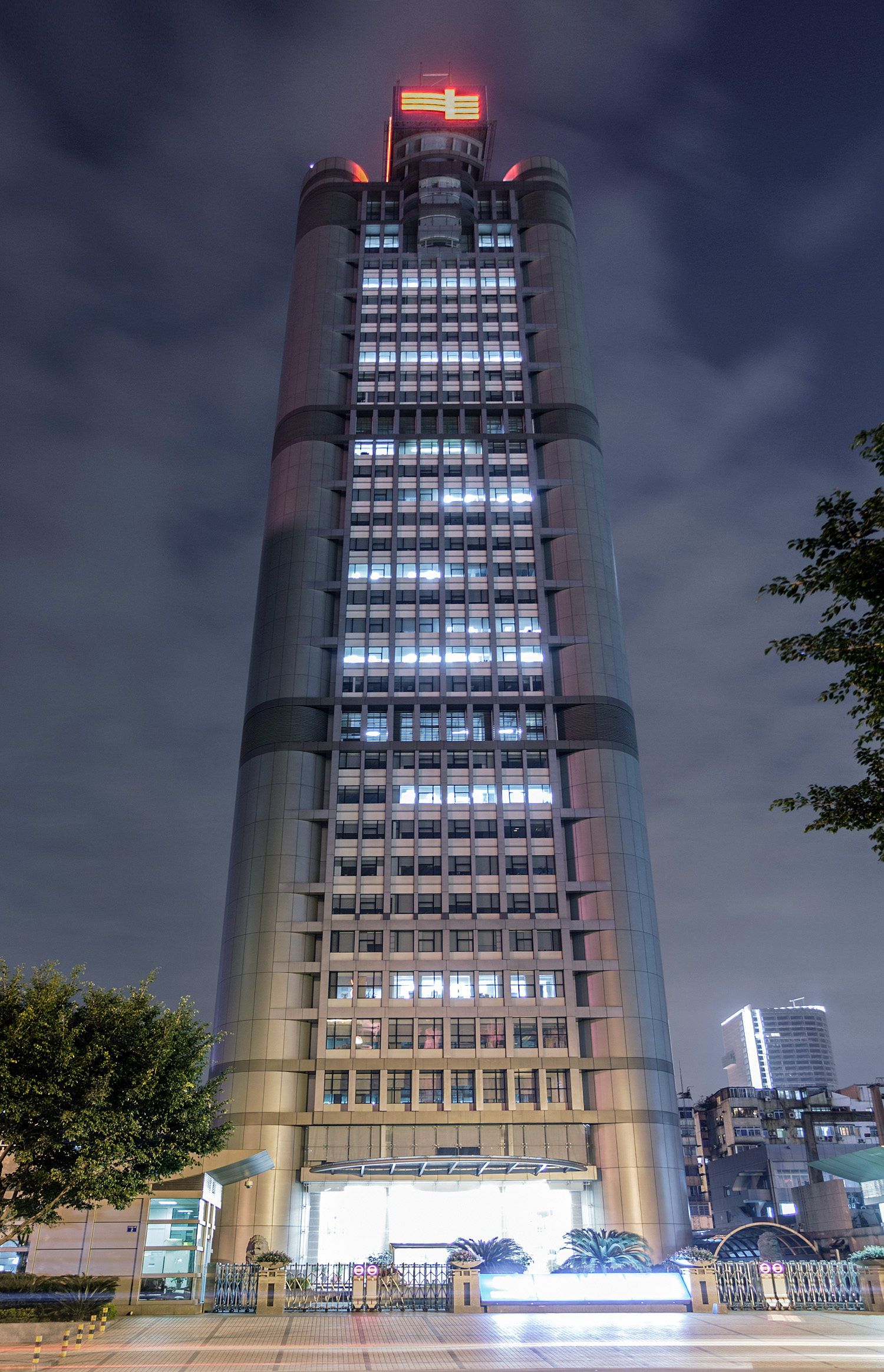 Guangzhou Electric Power Building - View from the north 