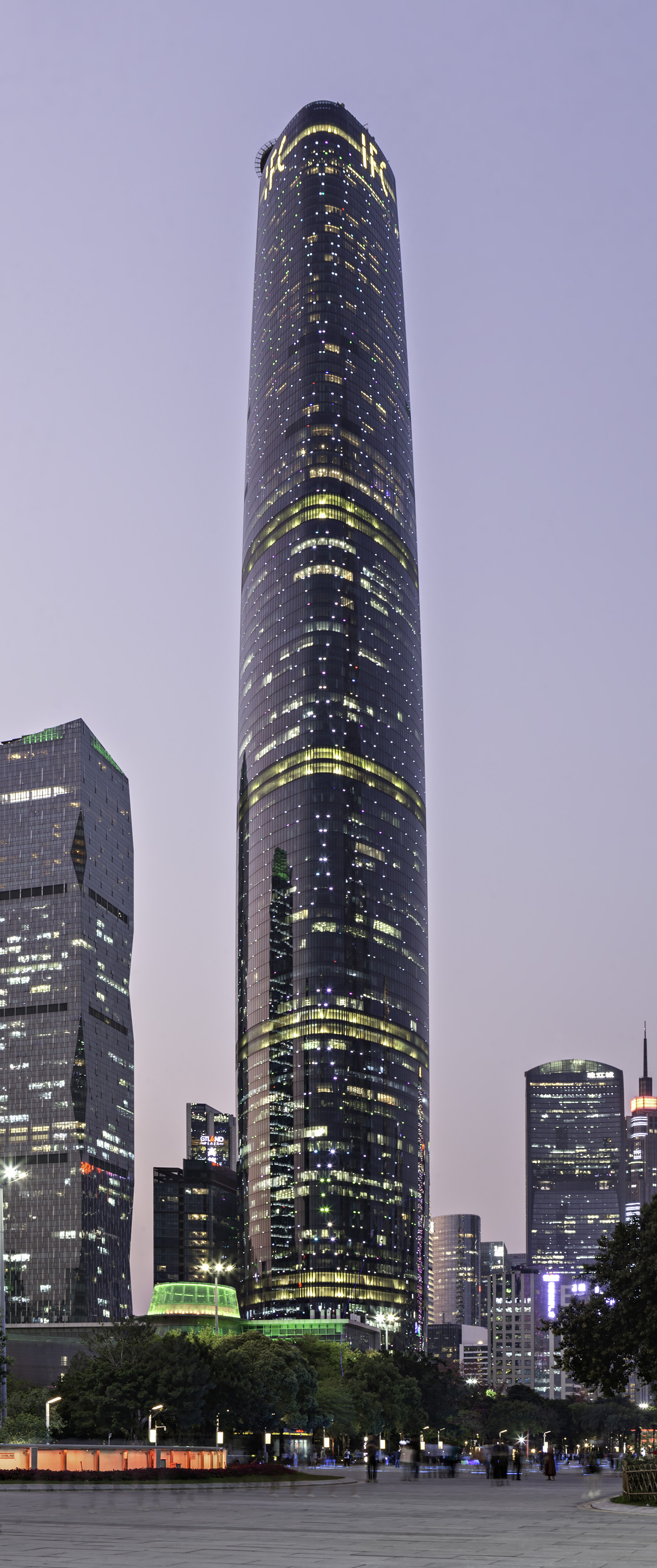 Guangzhou IFC - View from the south 