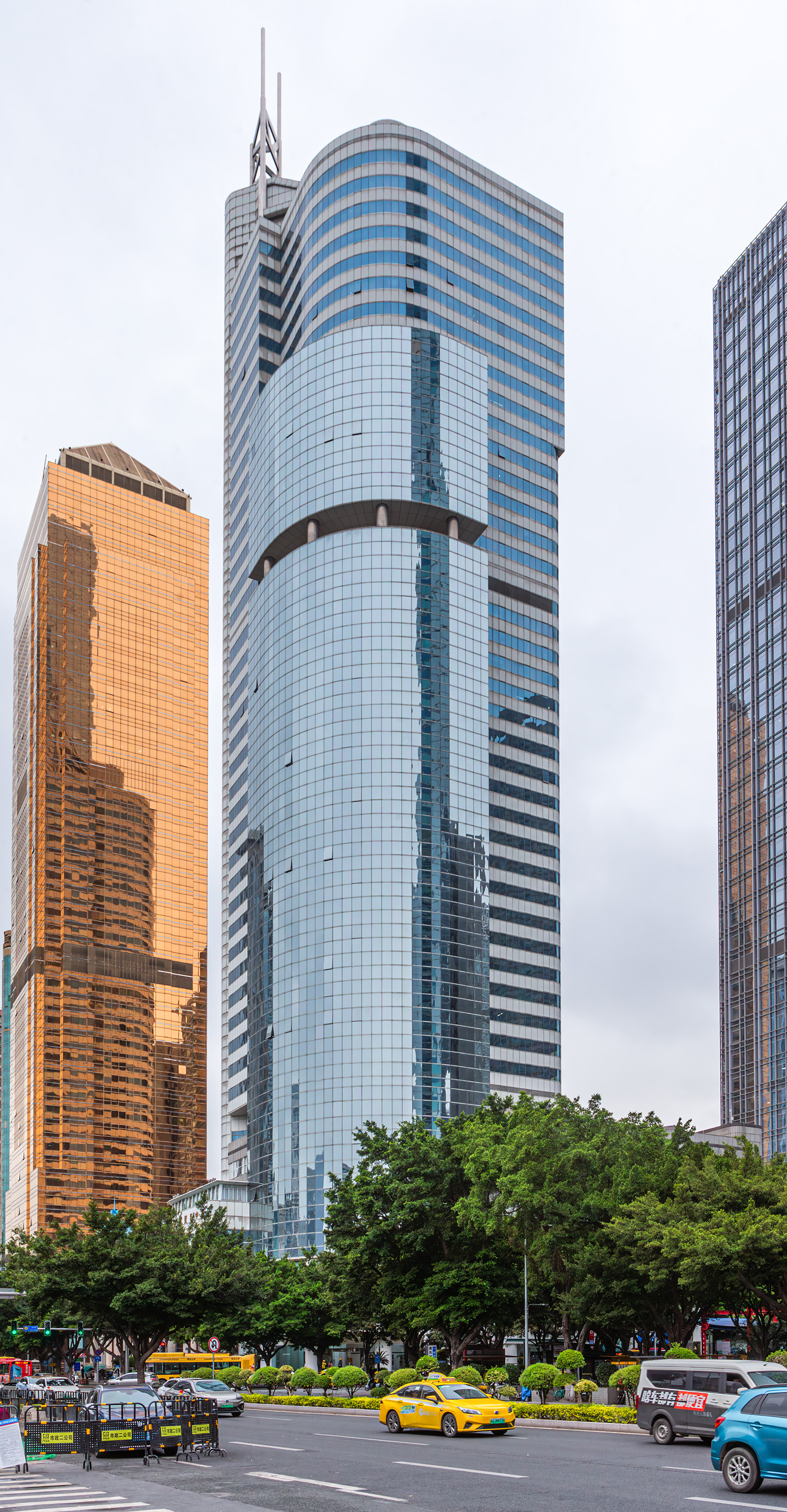 Guangzhou International Trade Center - View from the east 