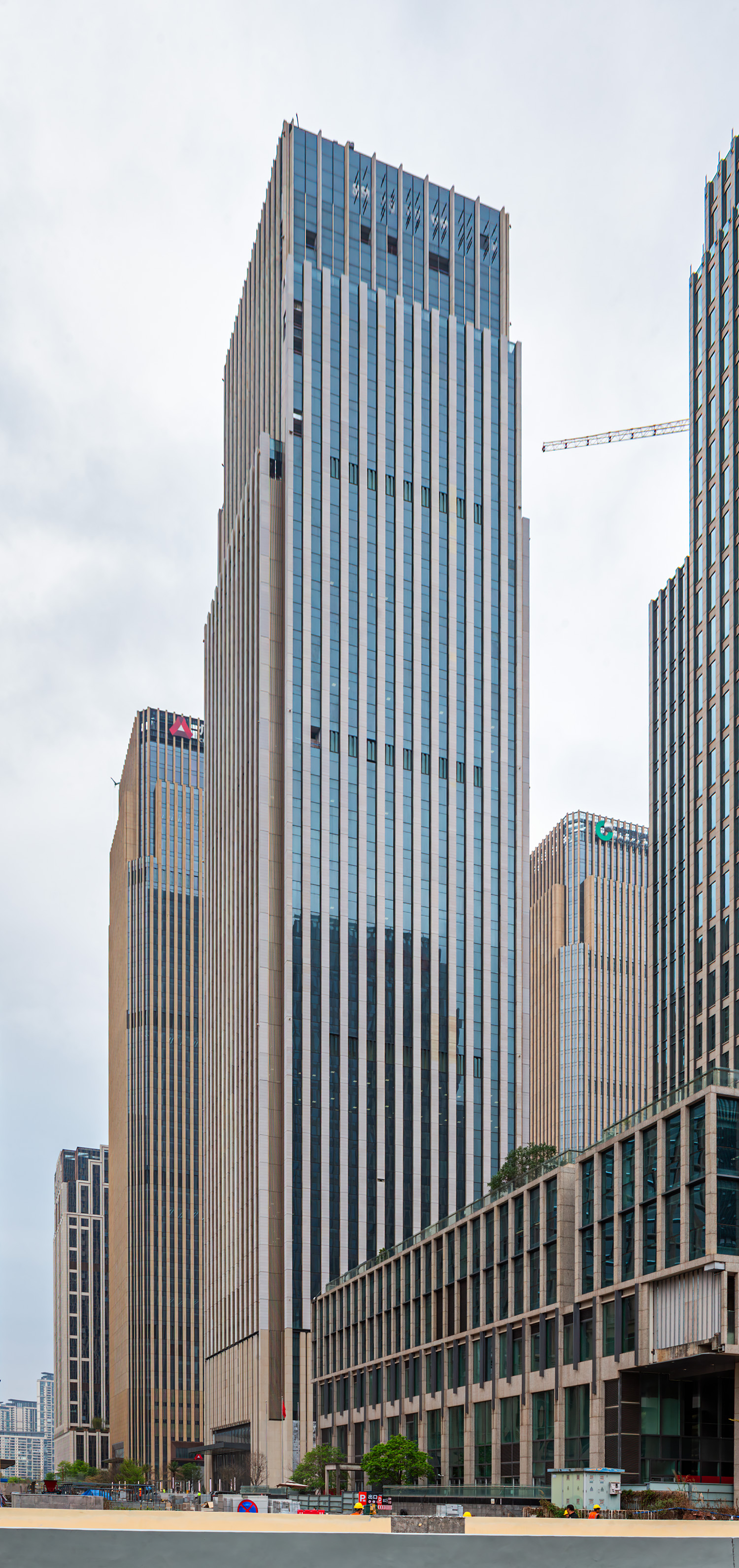 Guangzhou Taiping Financial Plaza - View from the north 