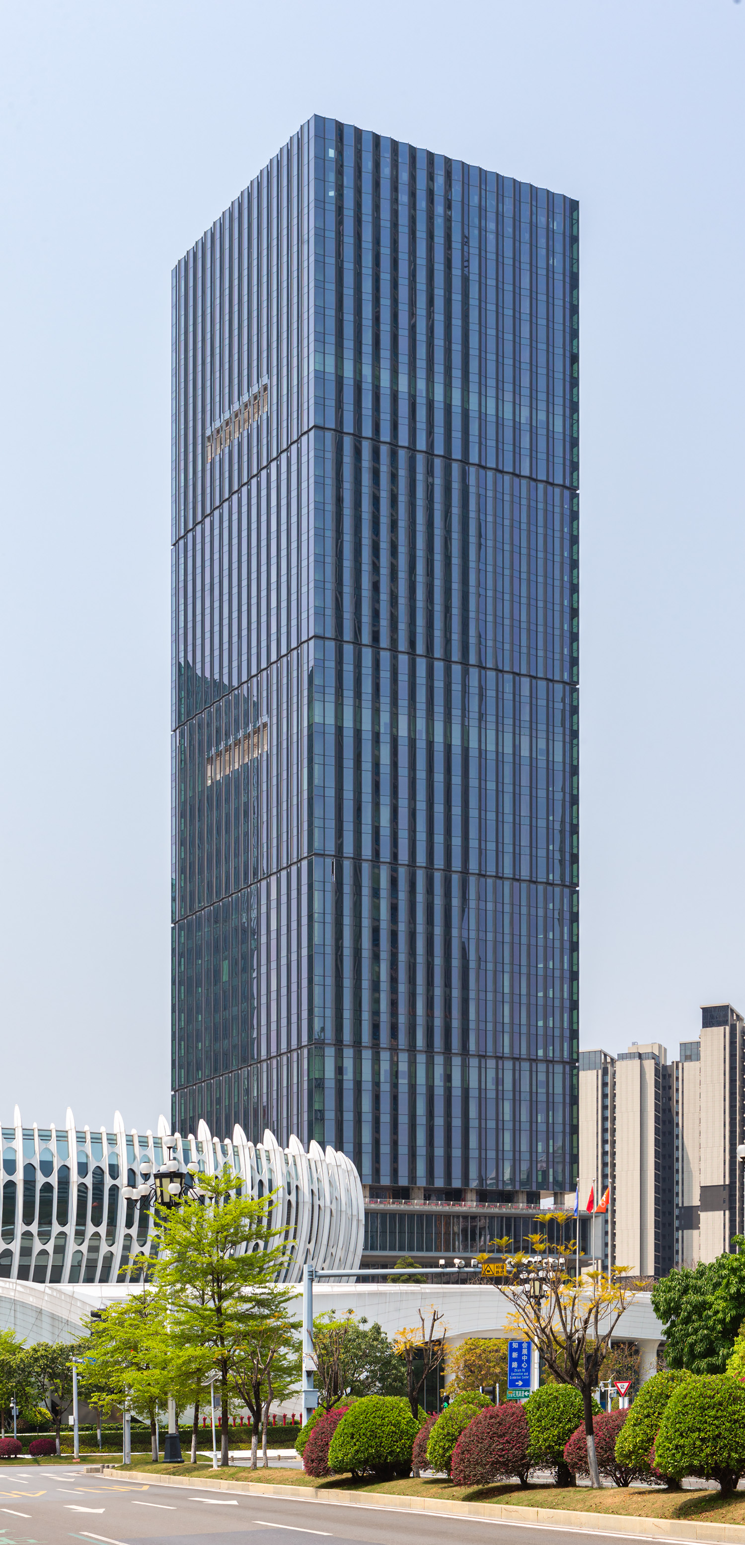 Knowledge City Plaza Building 25 - View from the east 