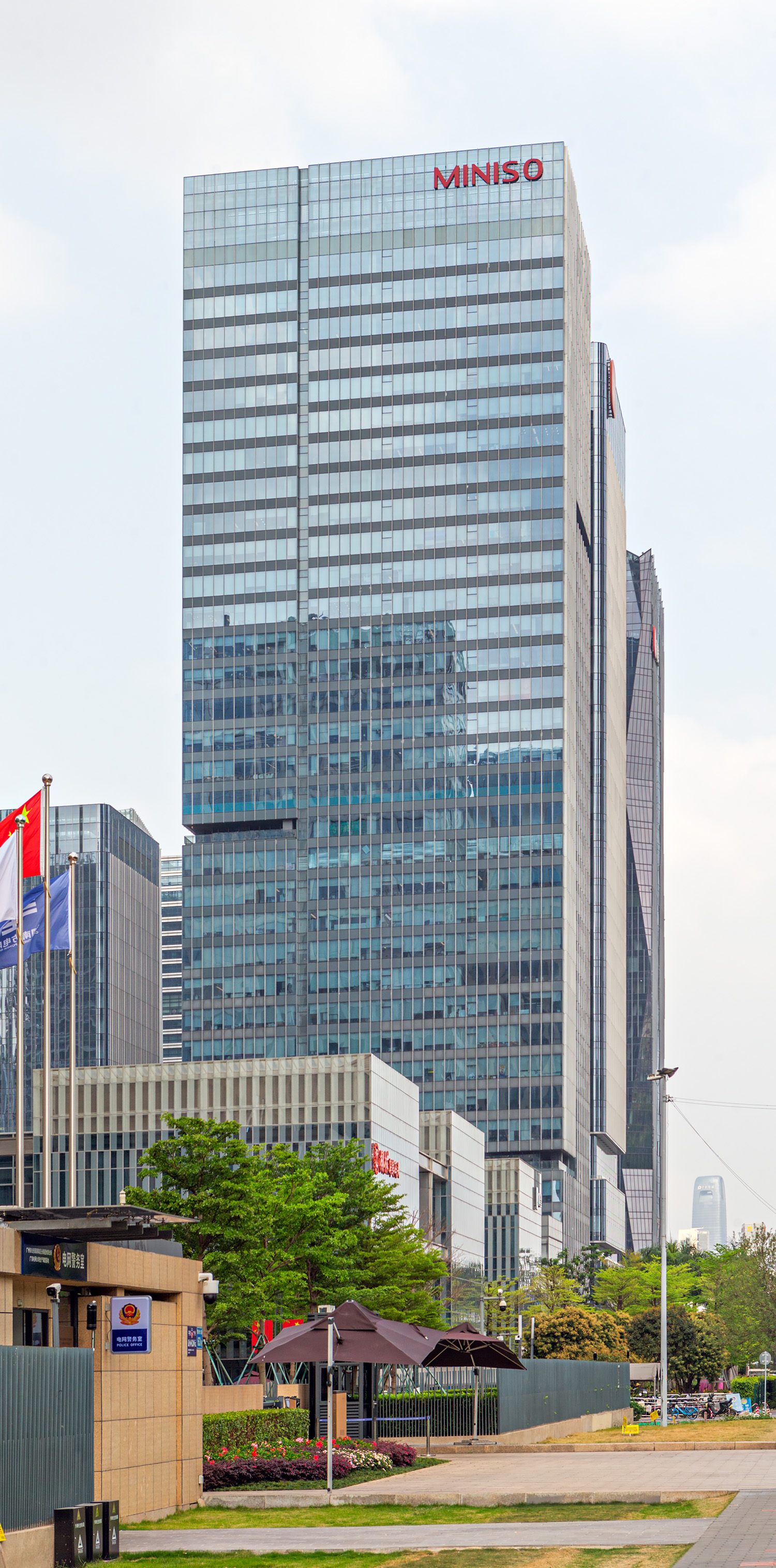 Mingfeng Plaza Tower A - View from the west 