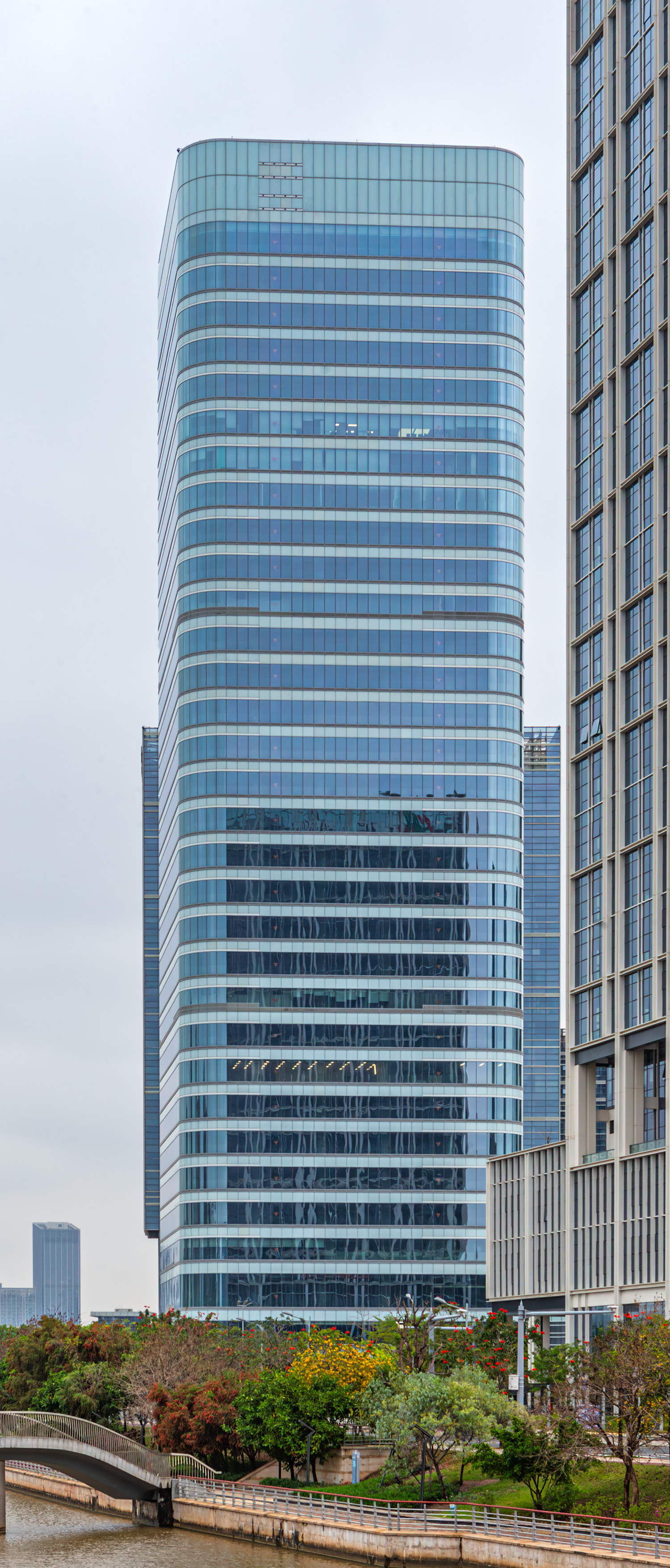 Nansha International Trade Center - View from the south 