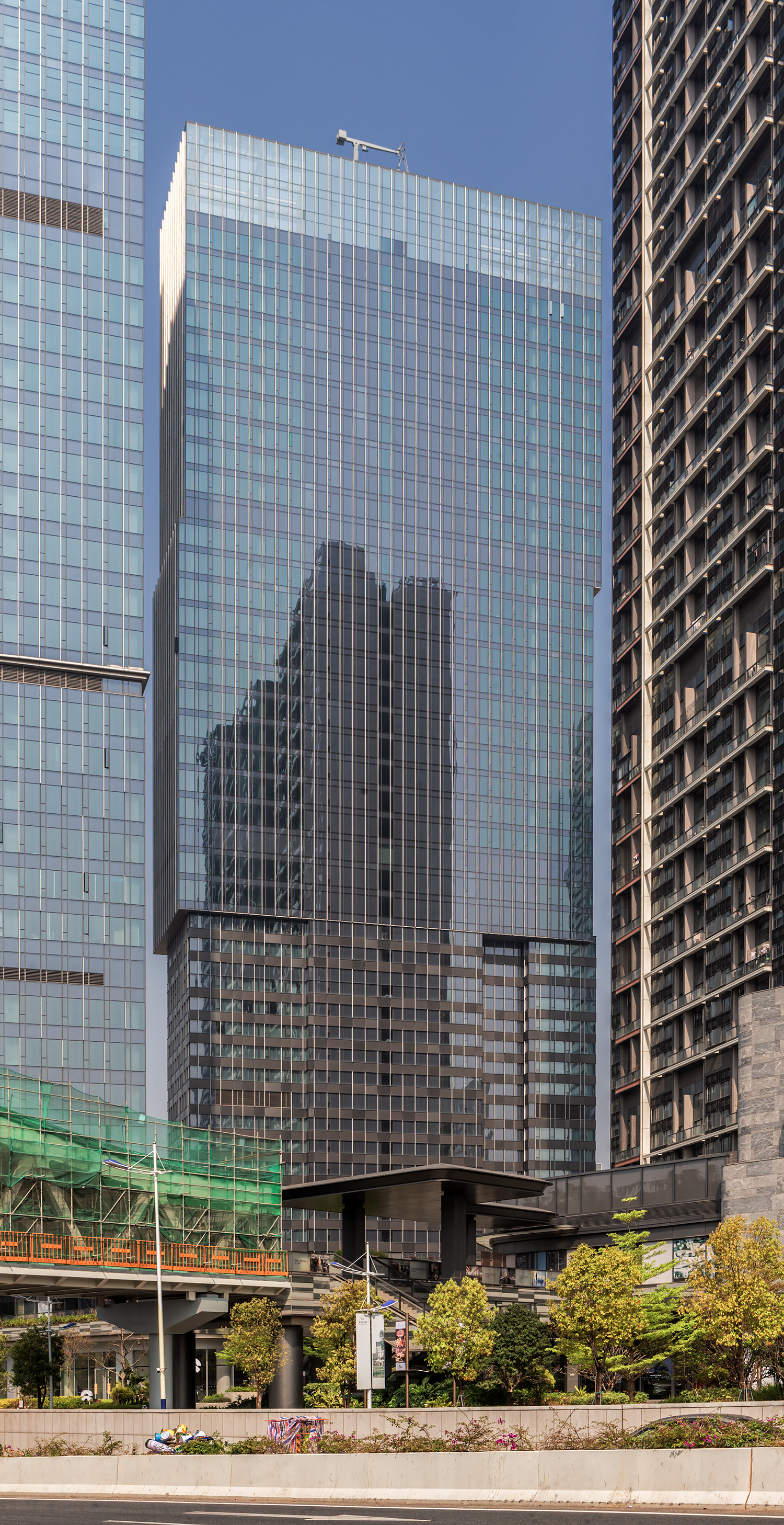 New World Canton Center Tower C2 - View from the west 