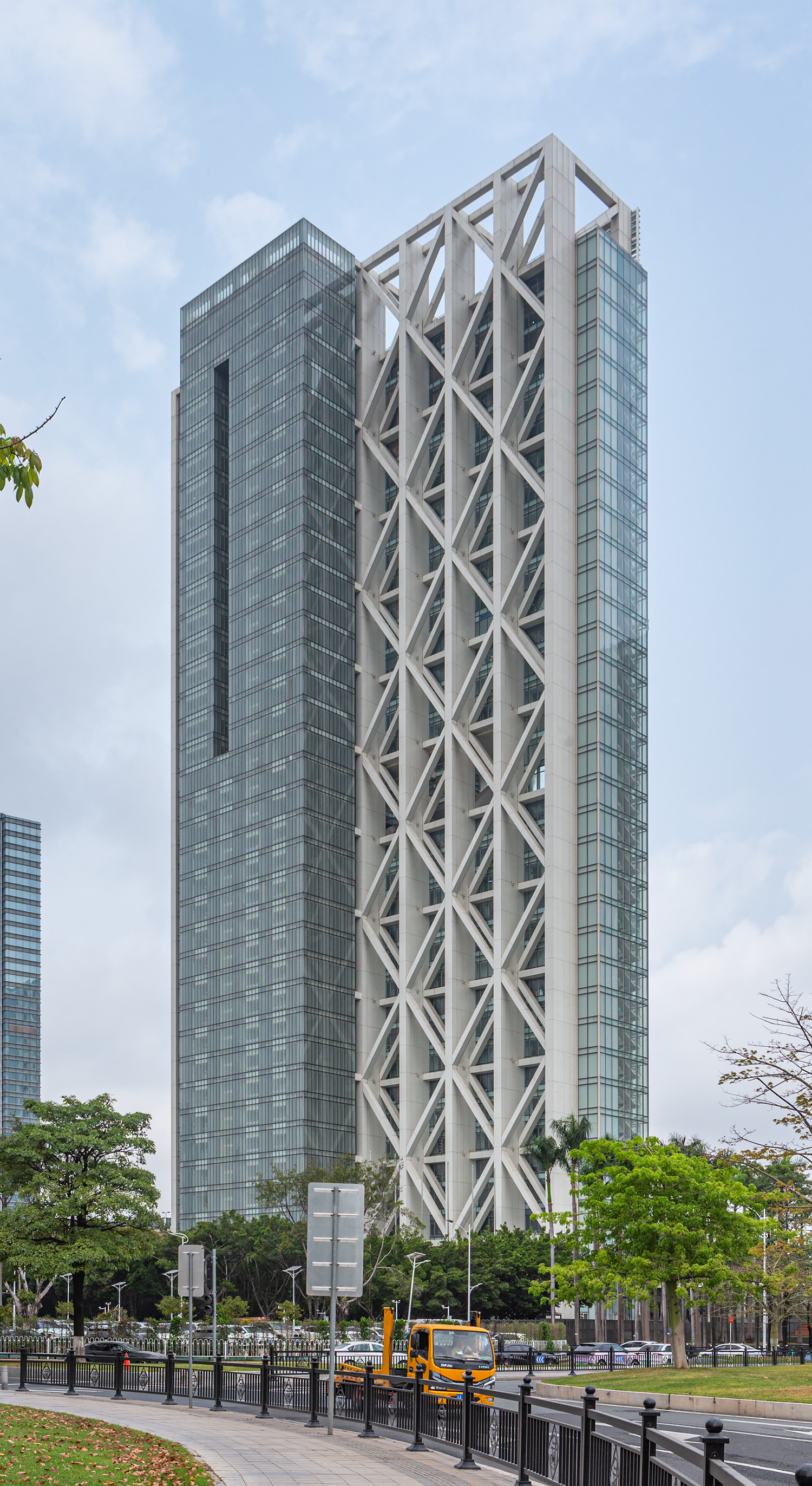 Poly Real Estate Headquarters Tower 2 - View from the southeast 