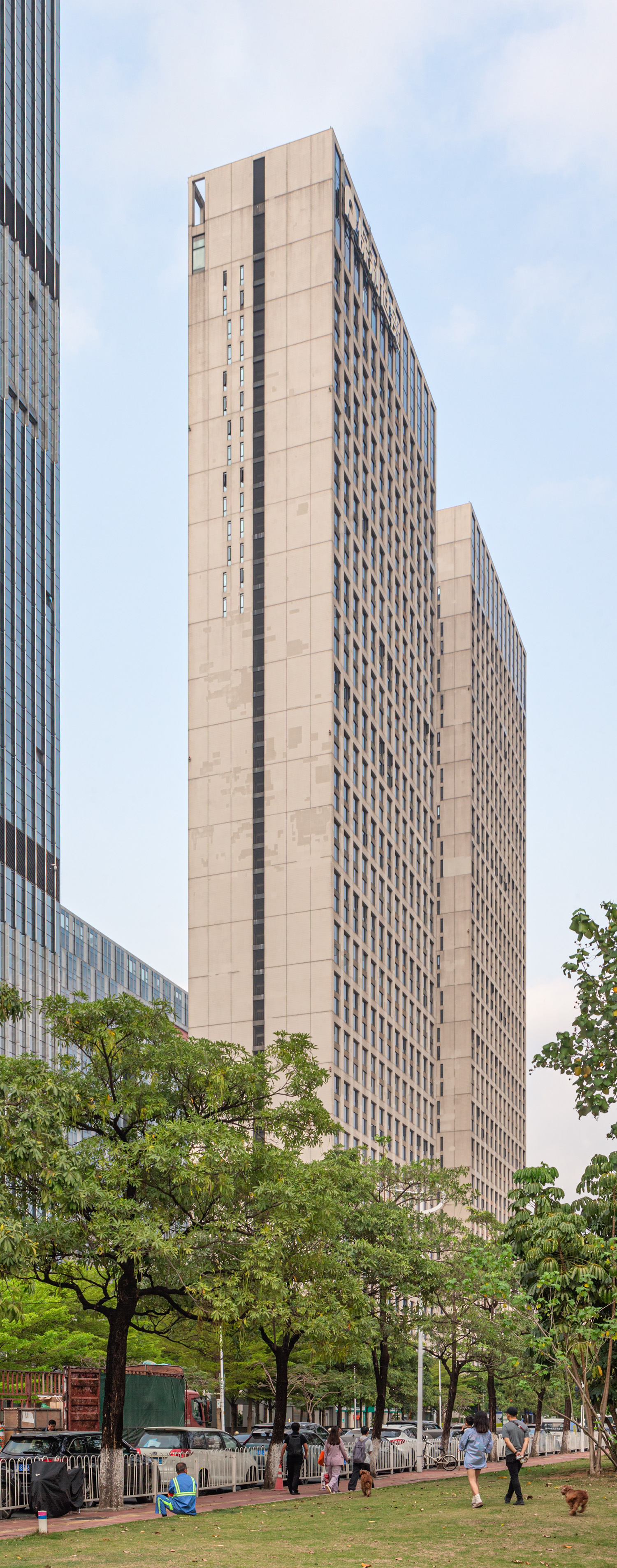 Poly World Trade Center Block D - View from the west 