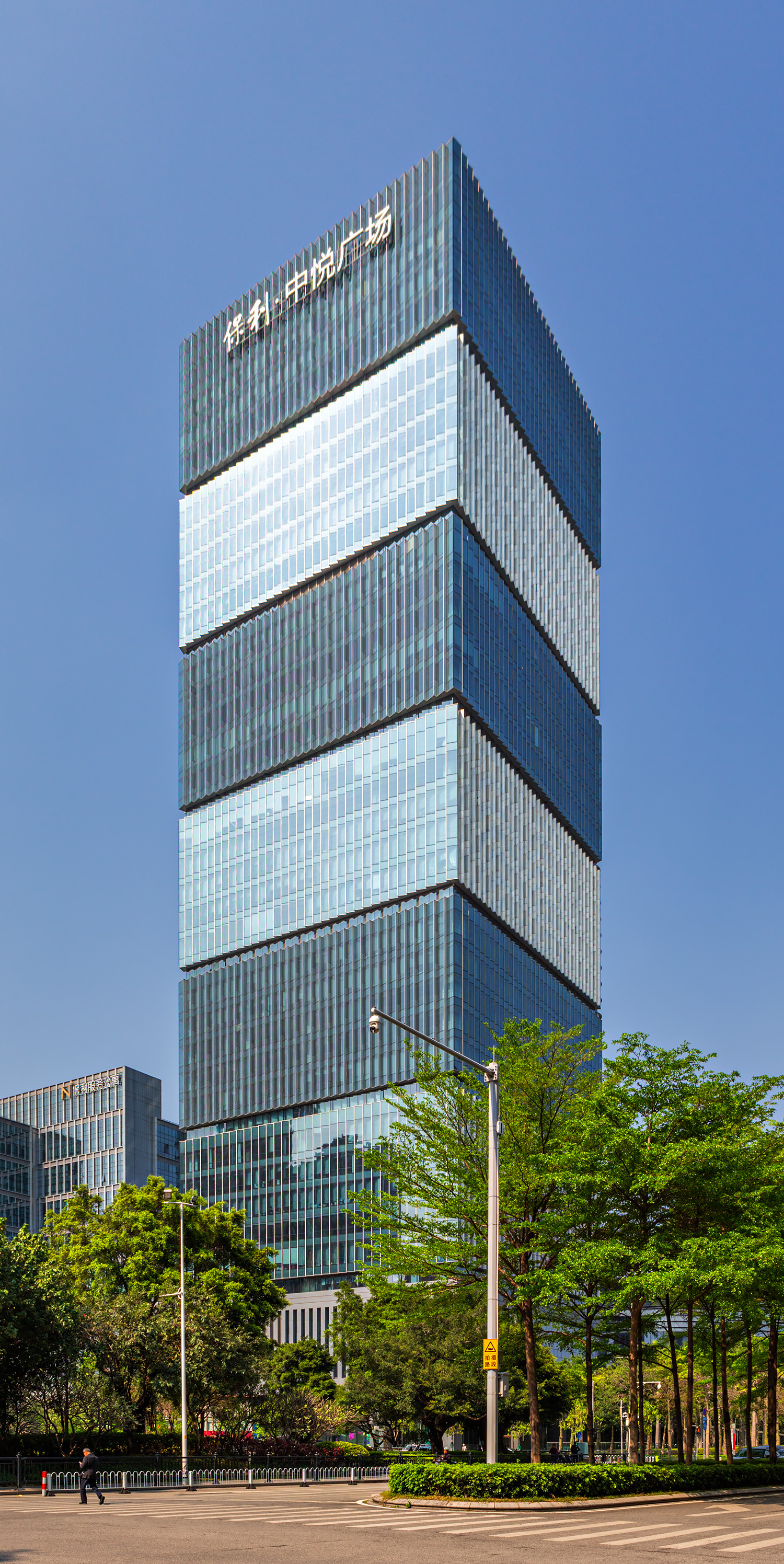 Poly Zhongyue Plaza - View from the southwest 