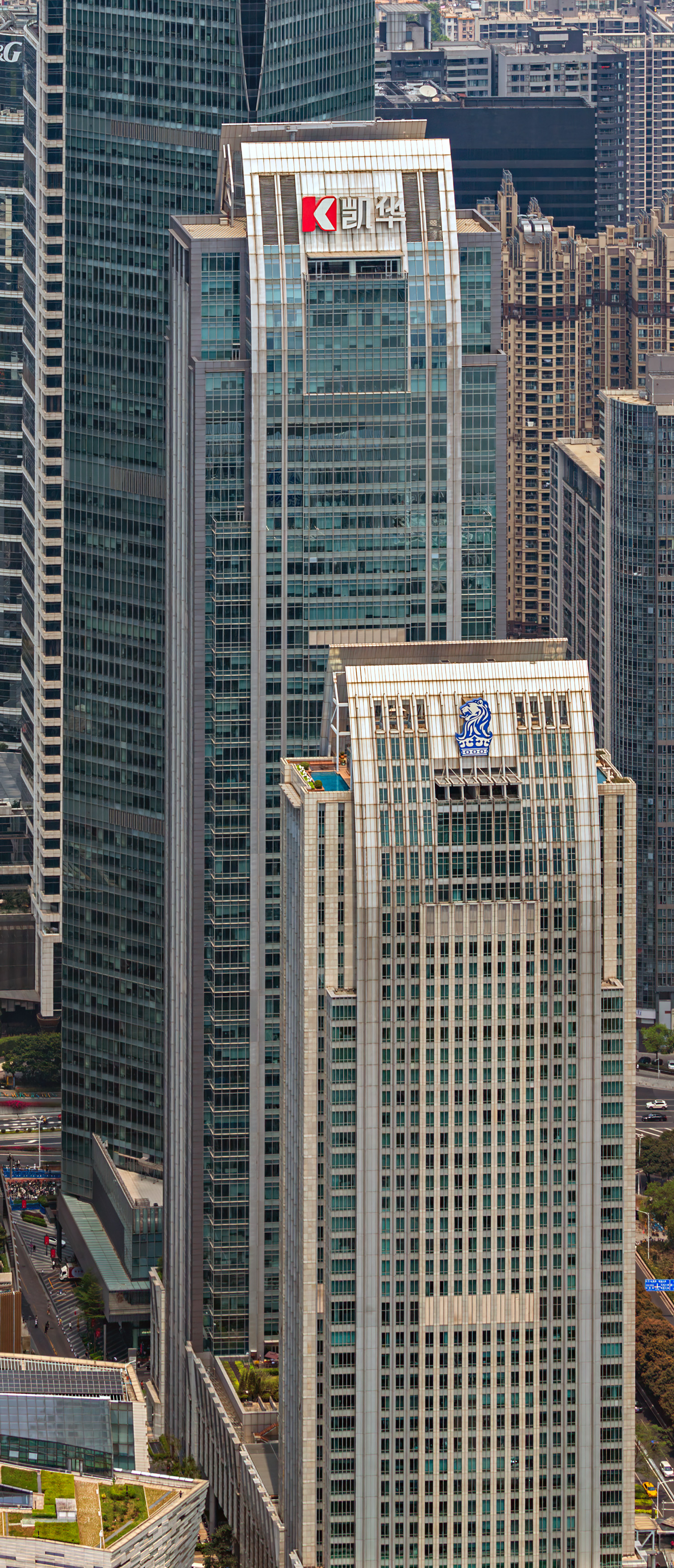 R&F International Business Center Phase 2 - View from Canton Tower 